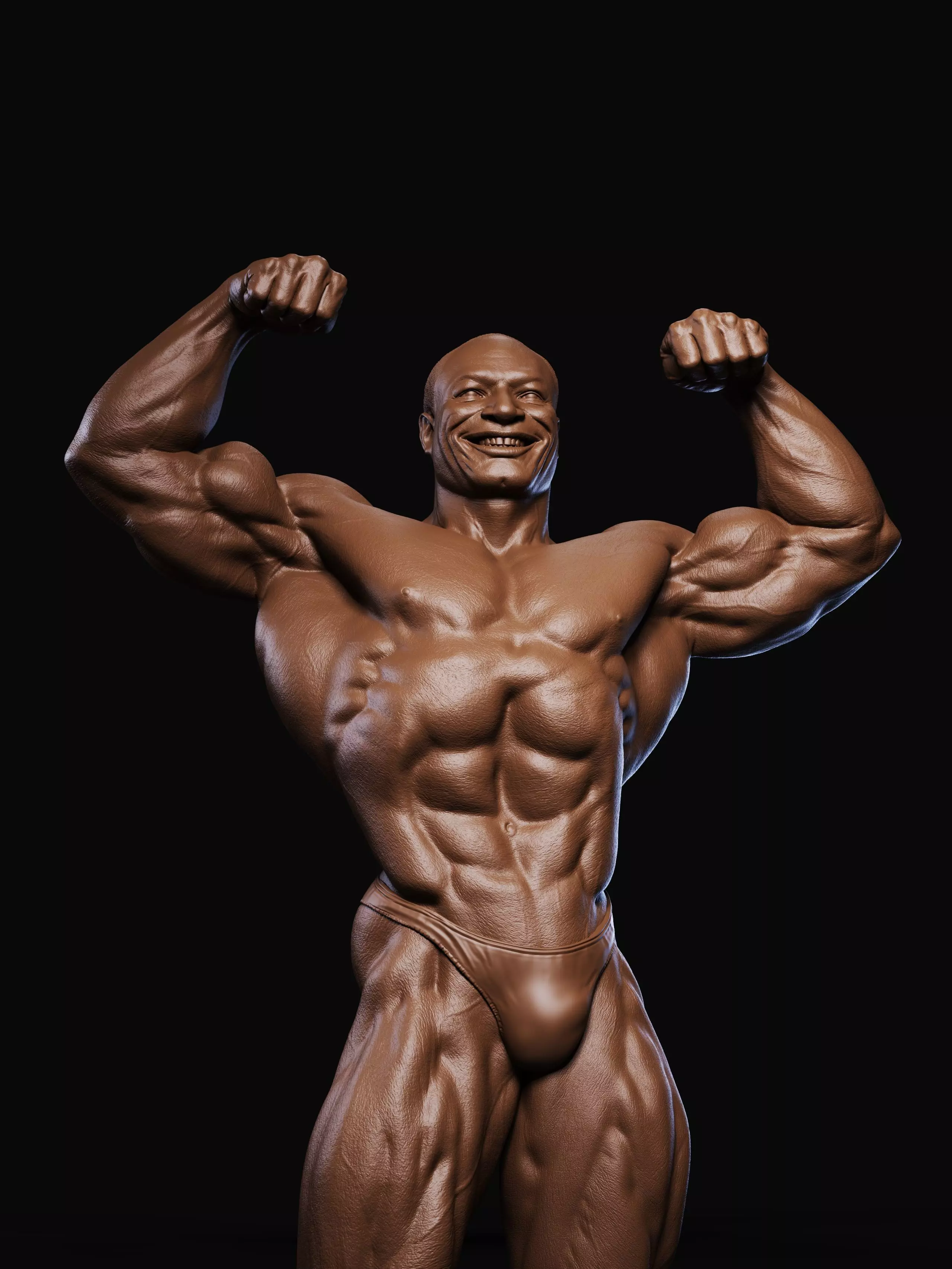 Lee Haney Tribute  3D print model_0
