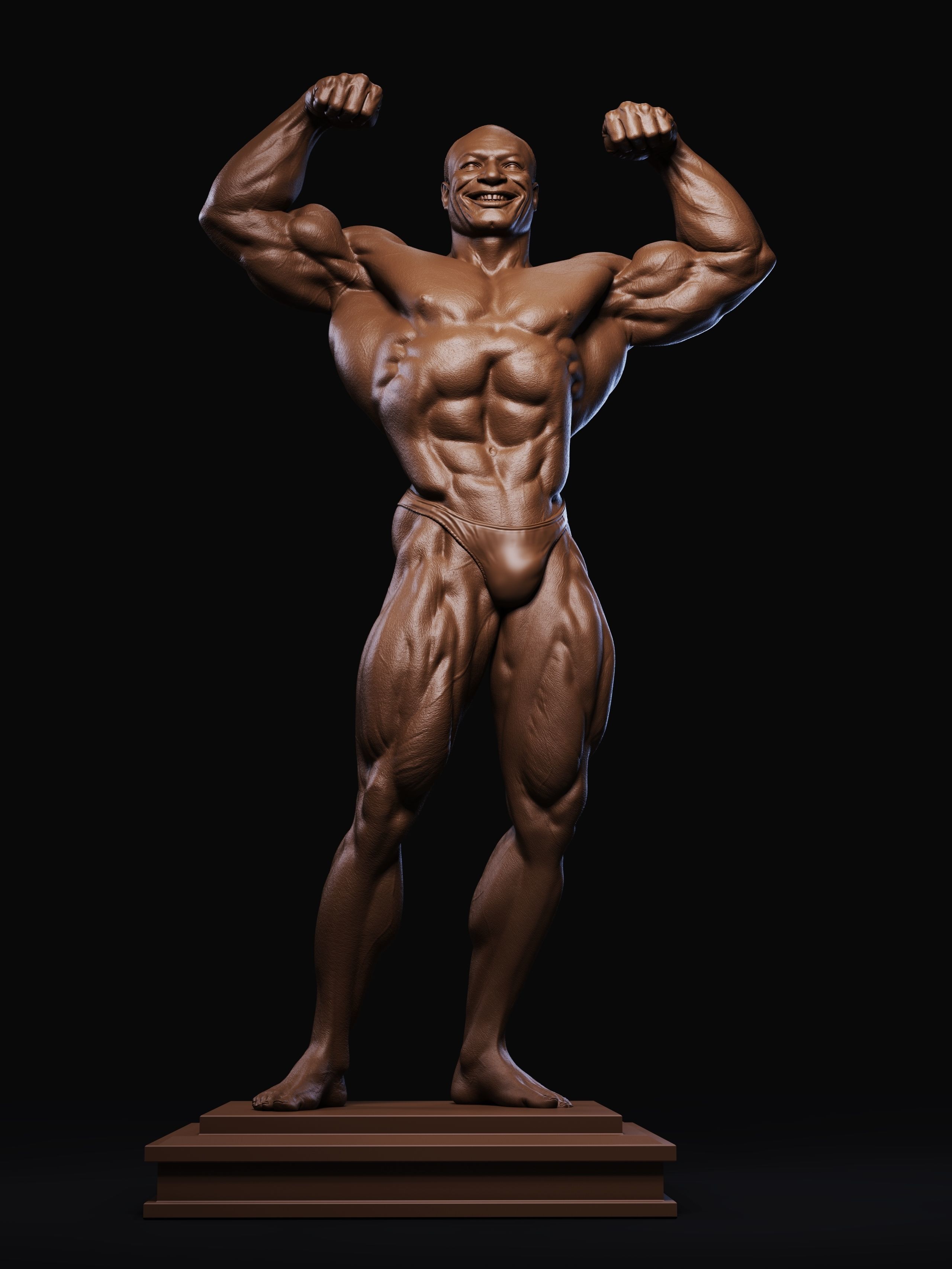 Lee Haney Tribute  3D print model_6