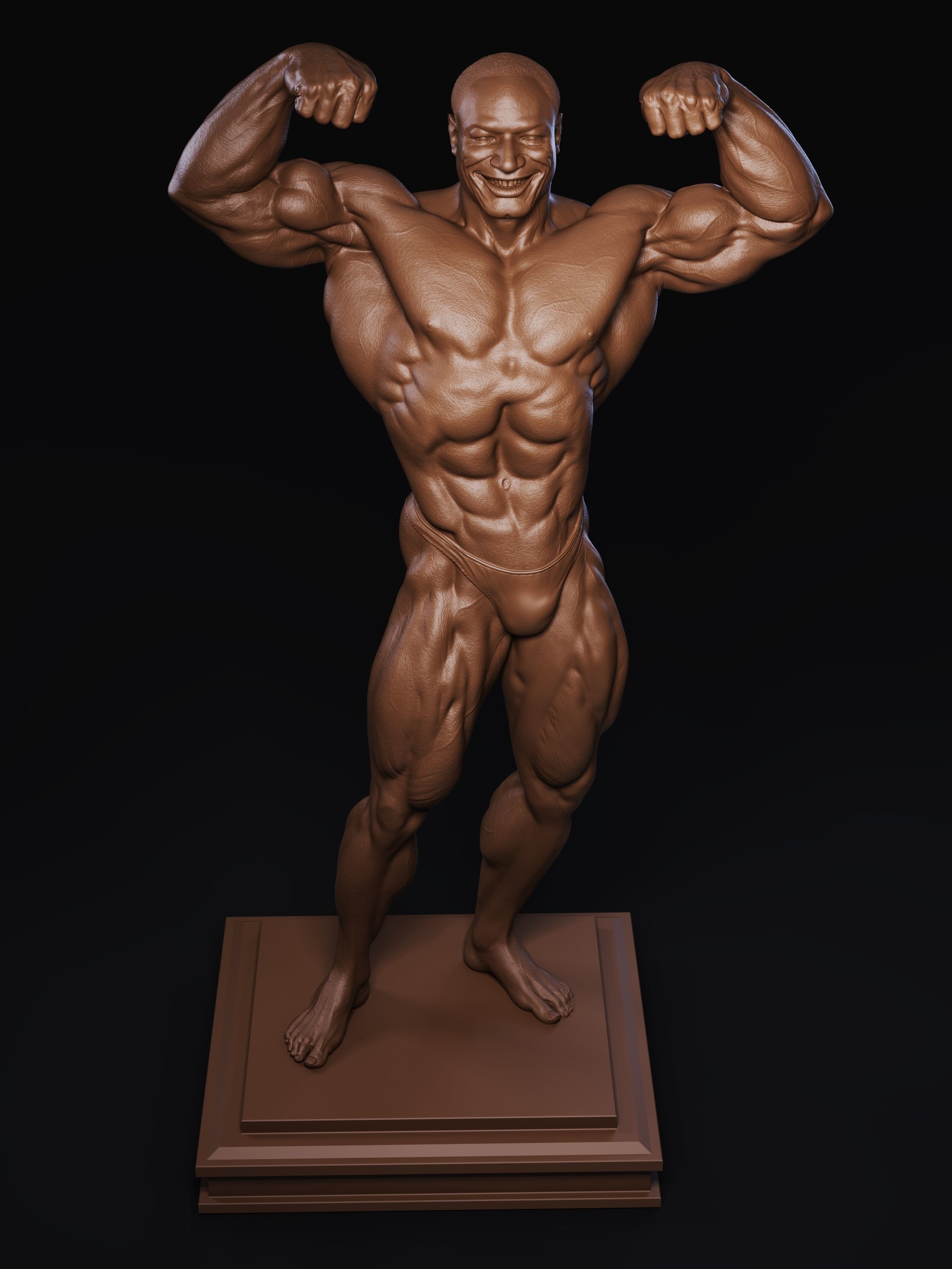 Lee Haney Tribute  3D print model_7