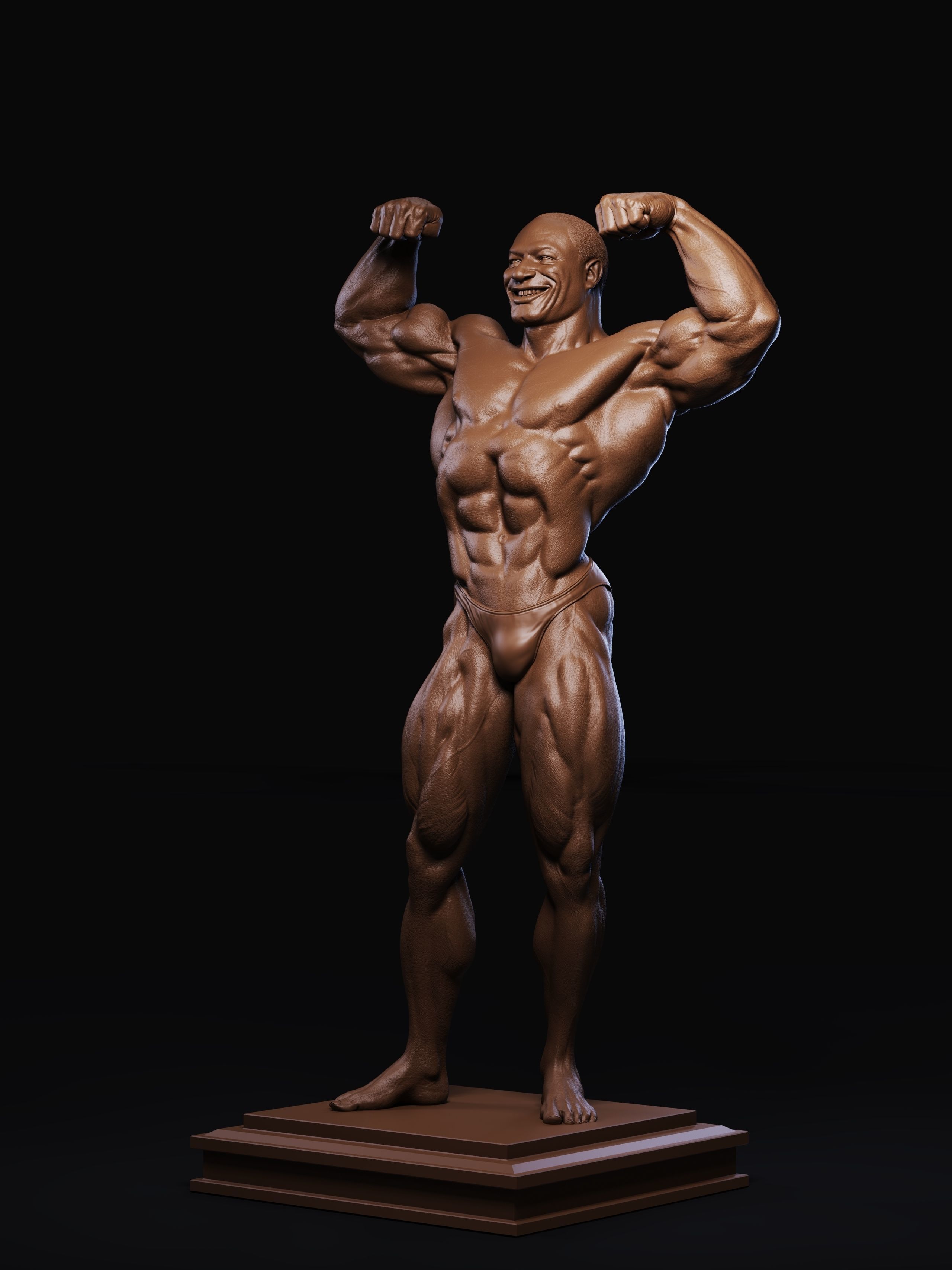 Lee Haney Tribute  3D print model_2