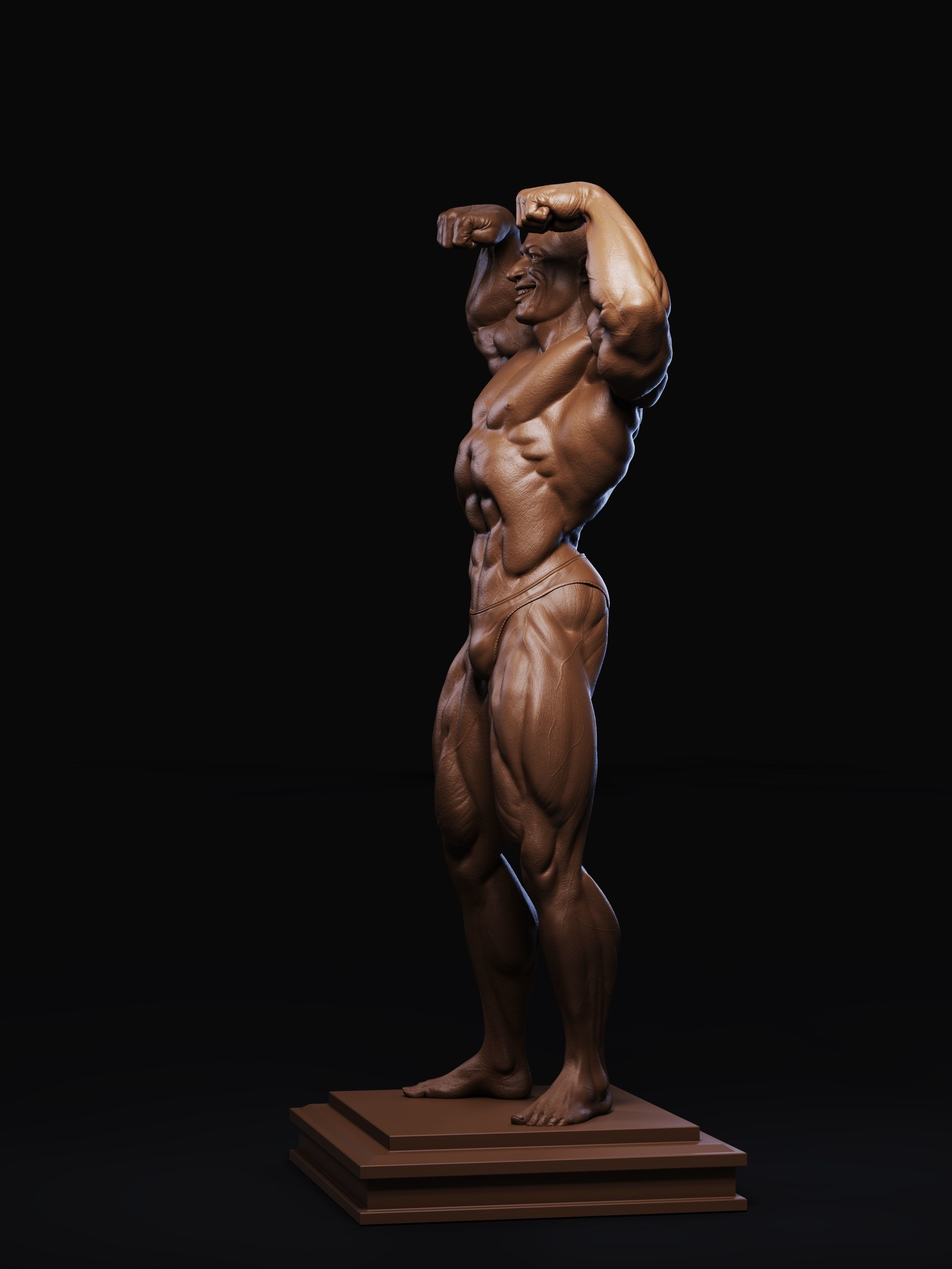 Lee Haney Tribute  3D print model_3