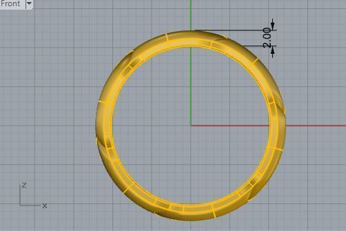 Chain Ring 3346 3D print model_5