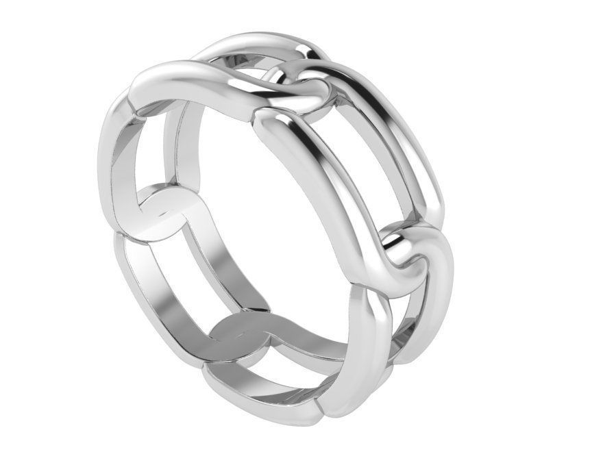 Chain Ring 3346 3D print model_3