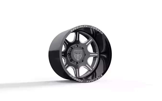 REAR SPECIALITY FORGED D10 WHEEL 3D MODEL