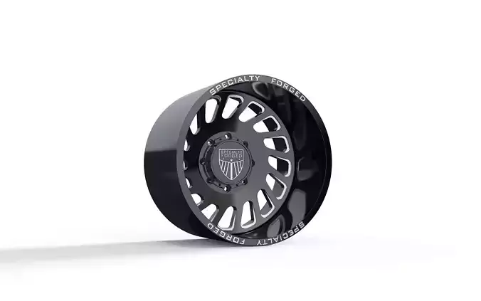 REAR SPECIALITY FORGED D017 WHEEL 3D MODEL