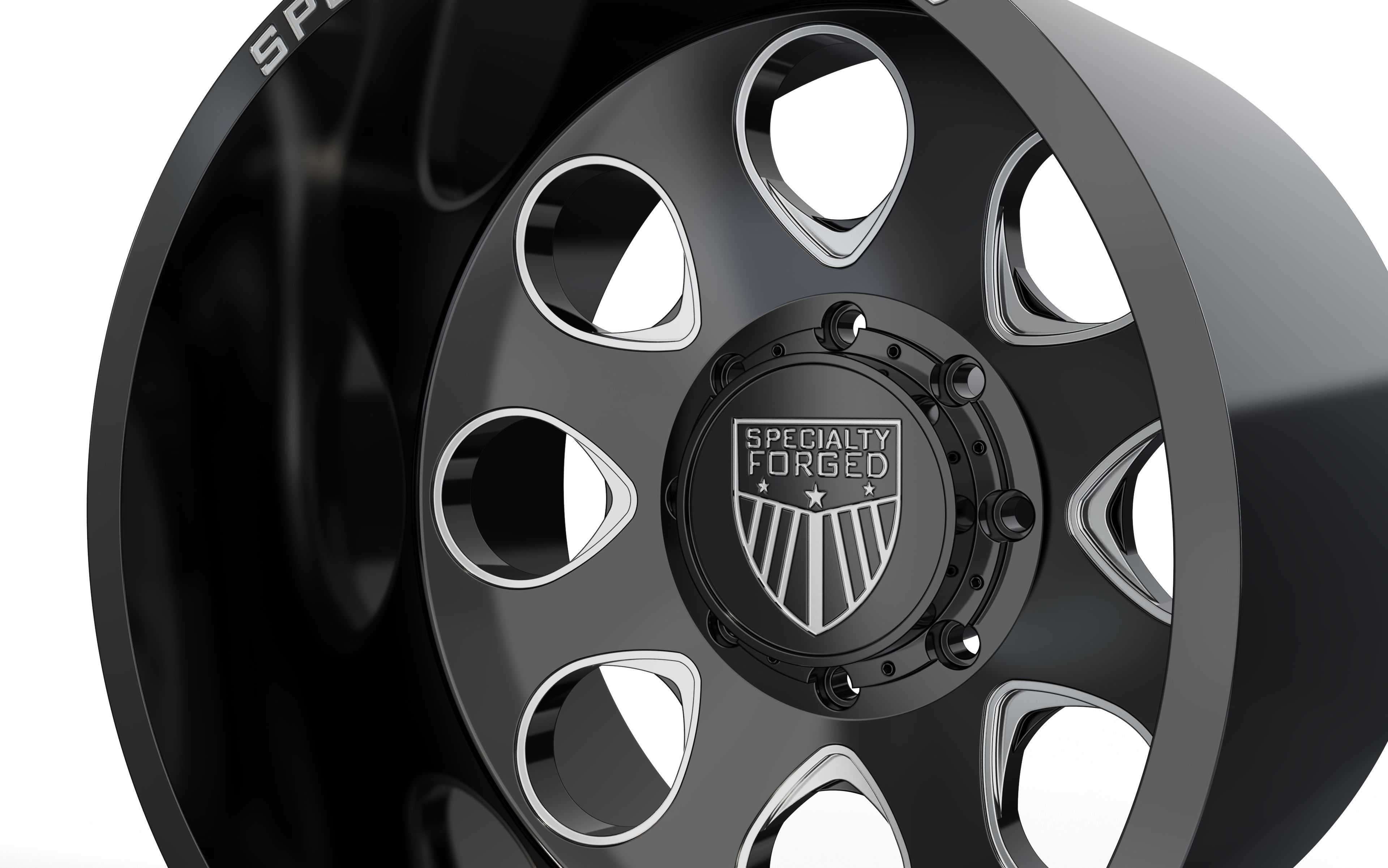 REAR SPECIALITY FORGED D018 WHEEL 3D MODEL 3D model_7