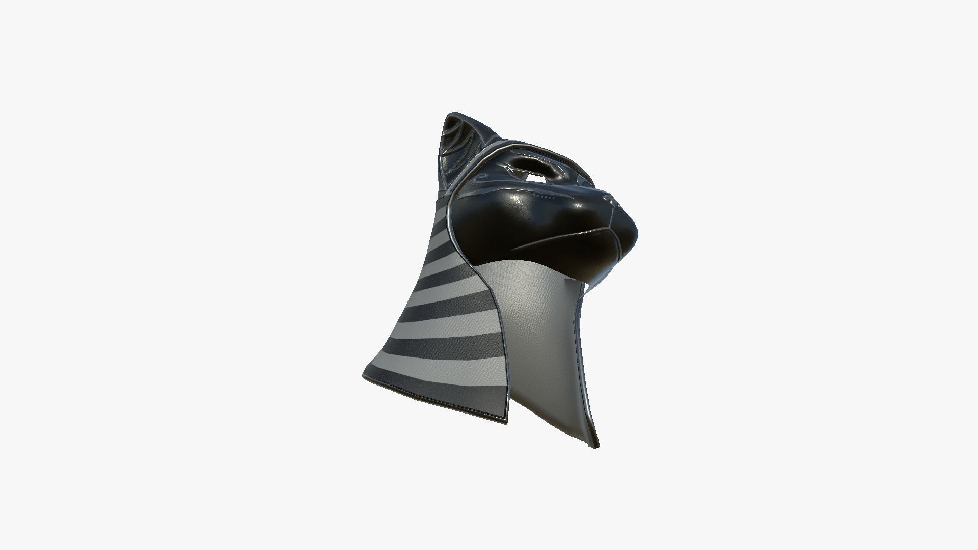 Bastet Mask A05 - Egyptian Gods Character Clothing Low-poly 3D model_4