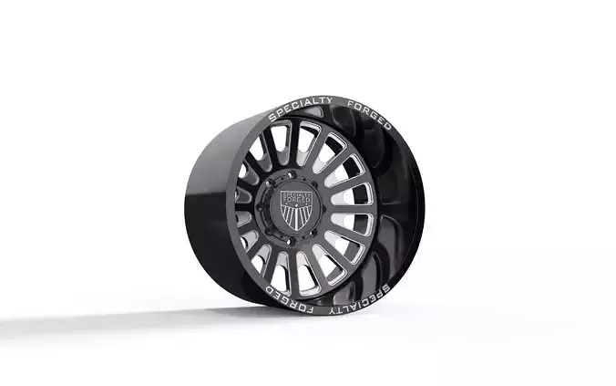 REAR SPECIALITY FORGED D019 WHEEL 3D MODEL