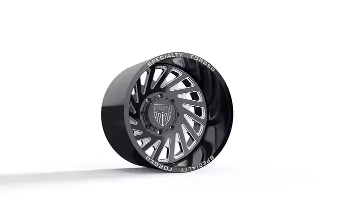 REAR SPECIALITY FORGED D021 WHEEL 3D MODEL