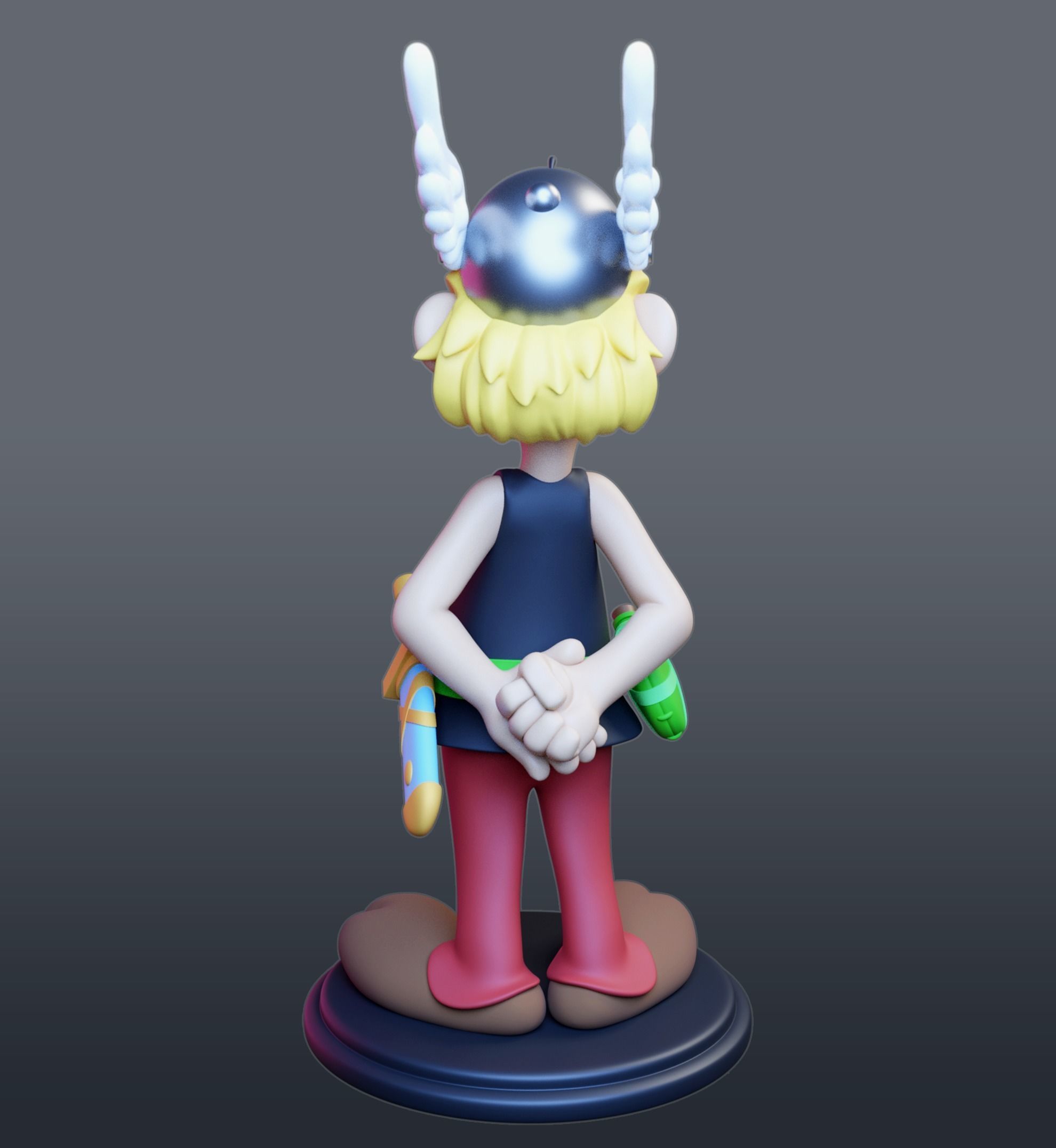 Asterix 3D print model_4
