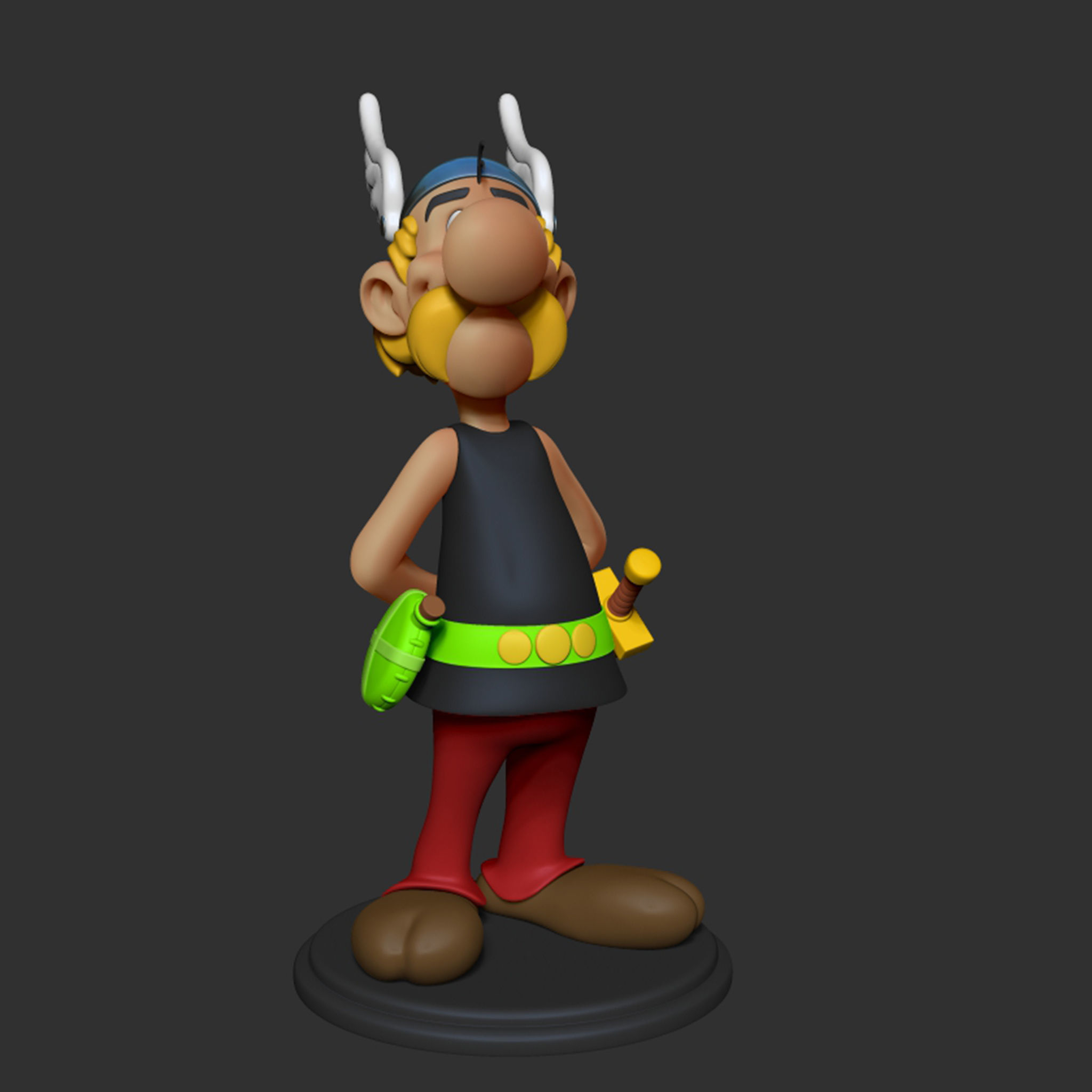 Asterix 3D print model_20