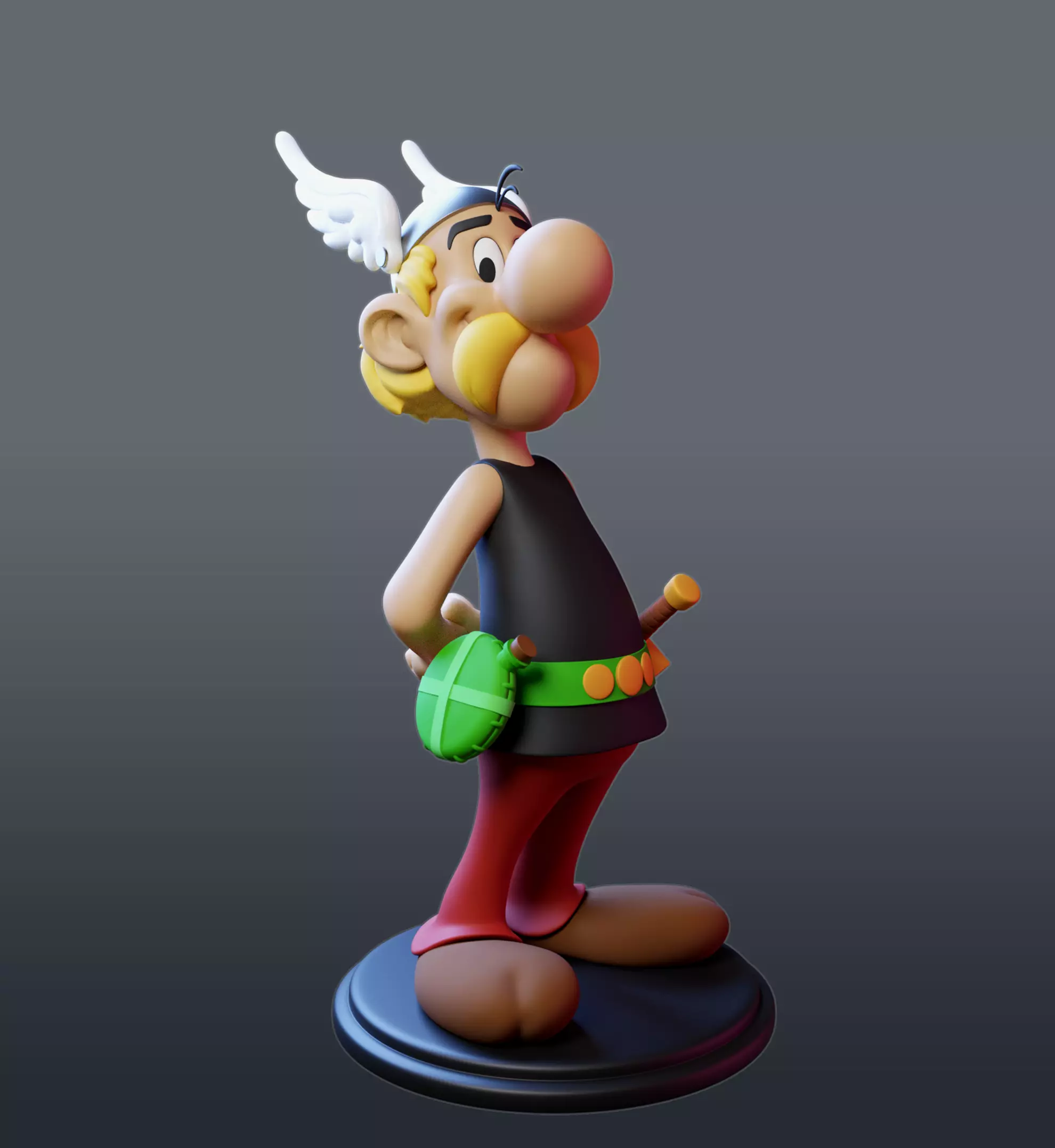 Asterix 3D print model_0