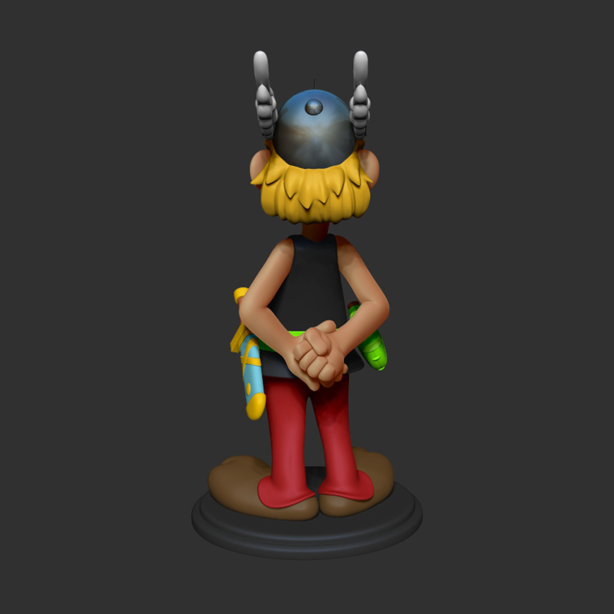 Asterix 3D print model_16