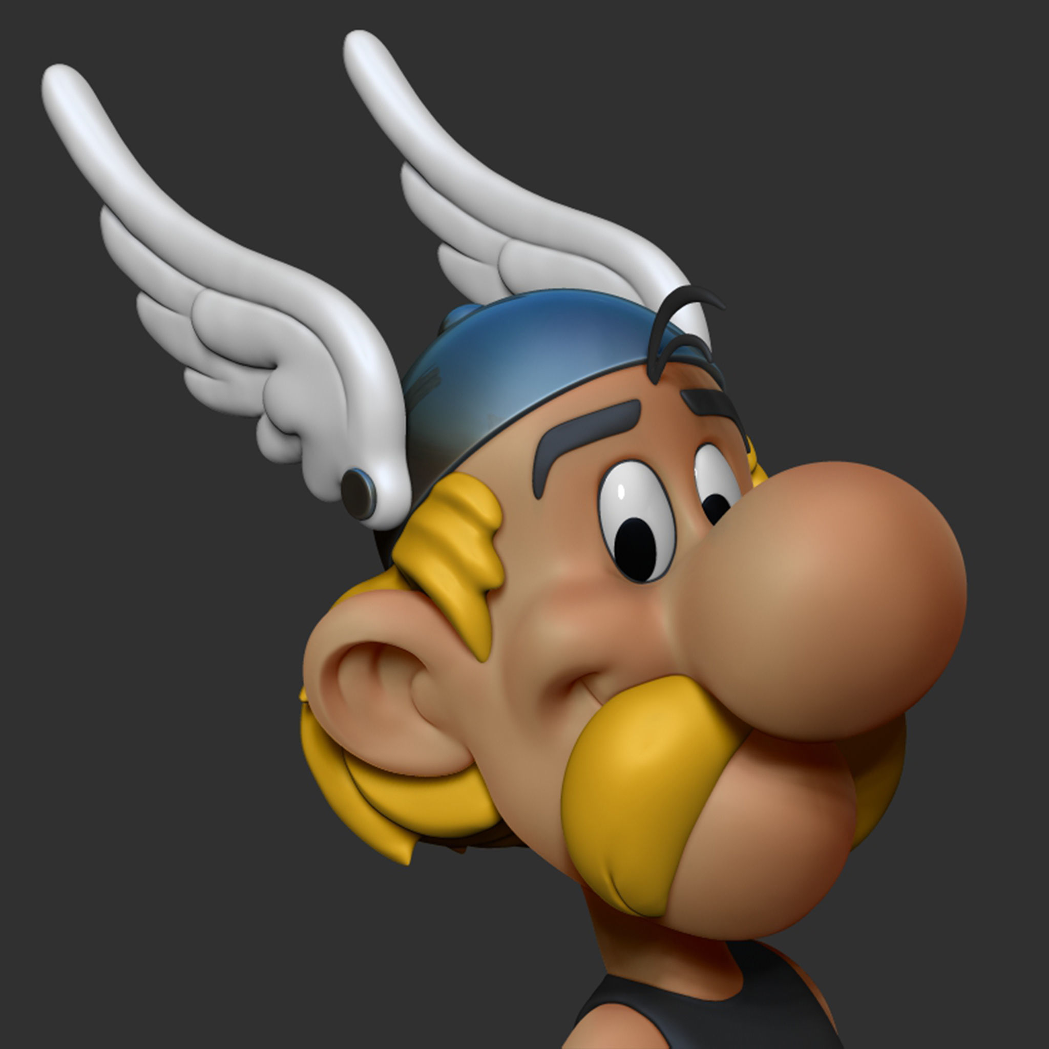 Asterix 3D print model_10