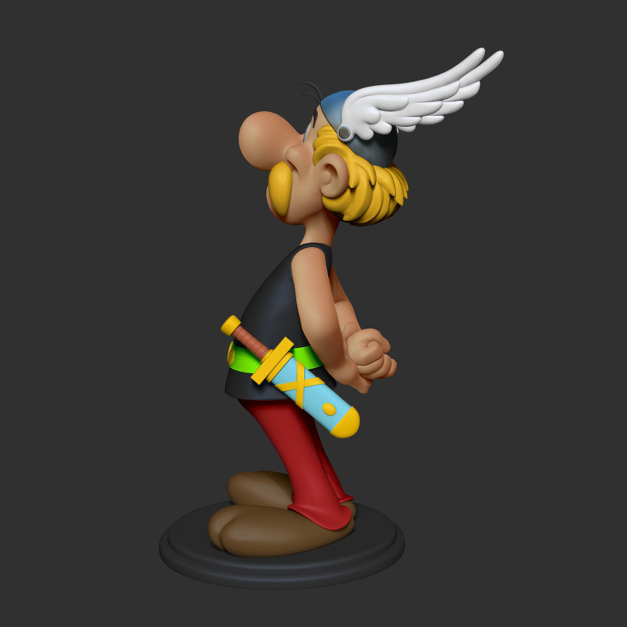 Asterix 3D print model_18