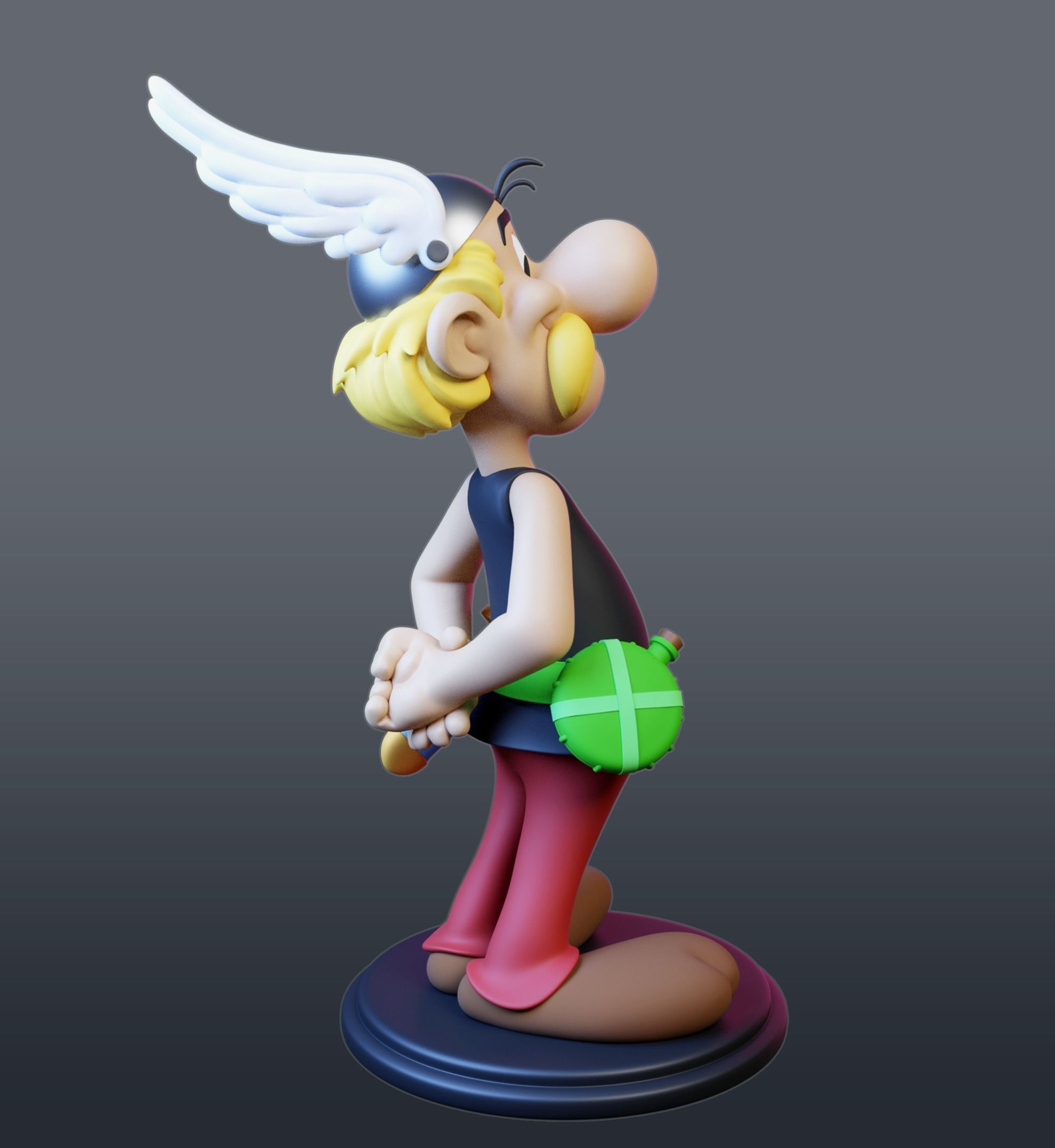 Asterix 3D print model_2