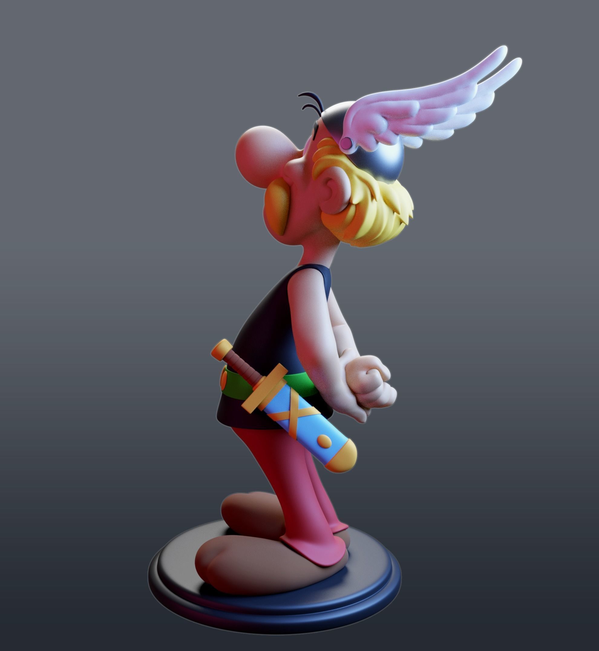 Asterix 3D print model_6