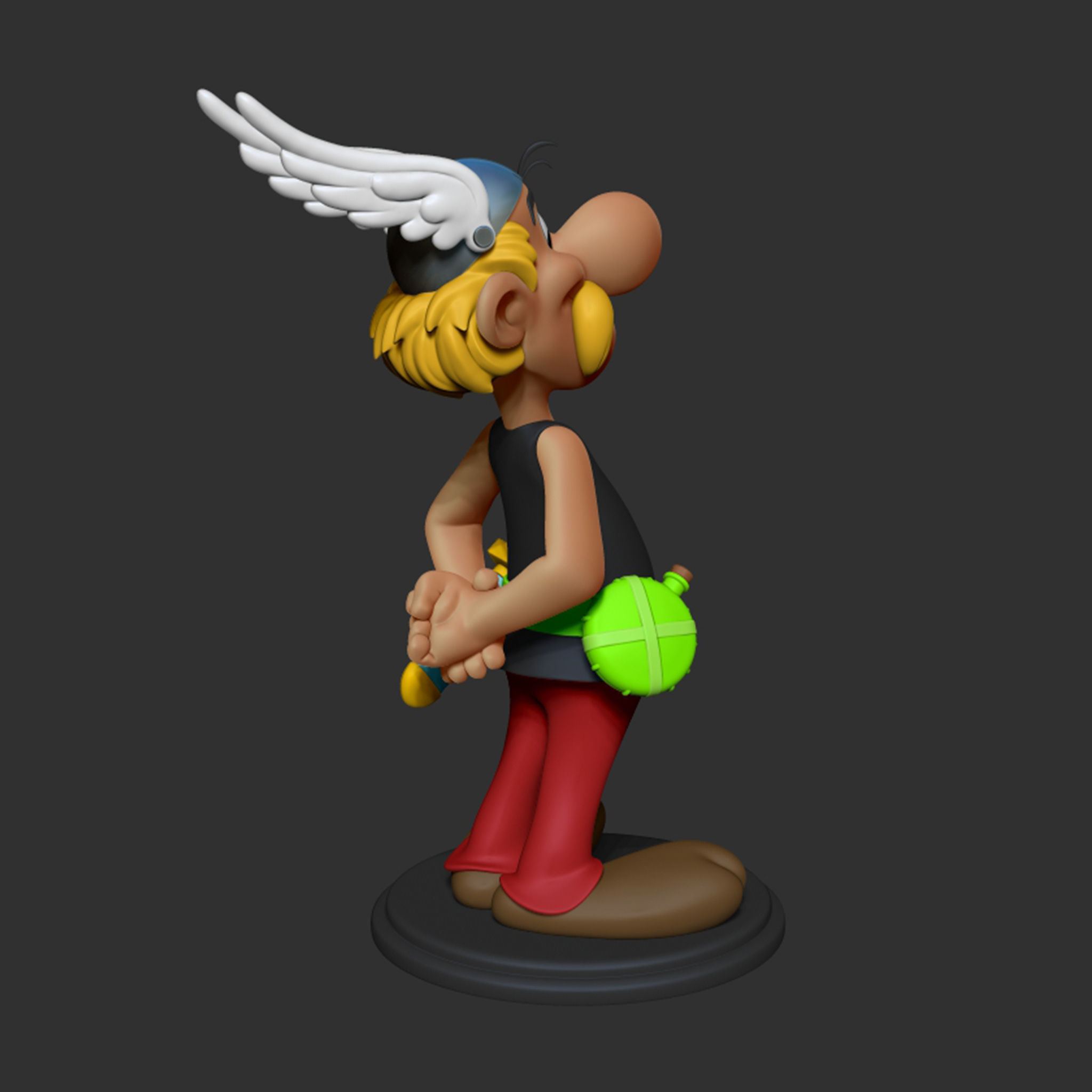 Asterix 3D print model_14
