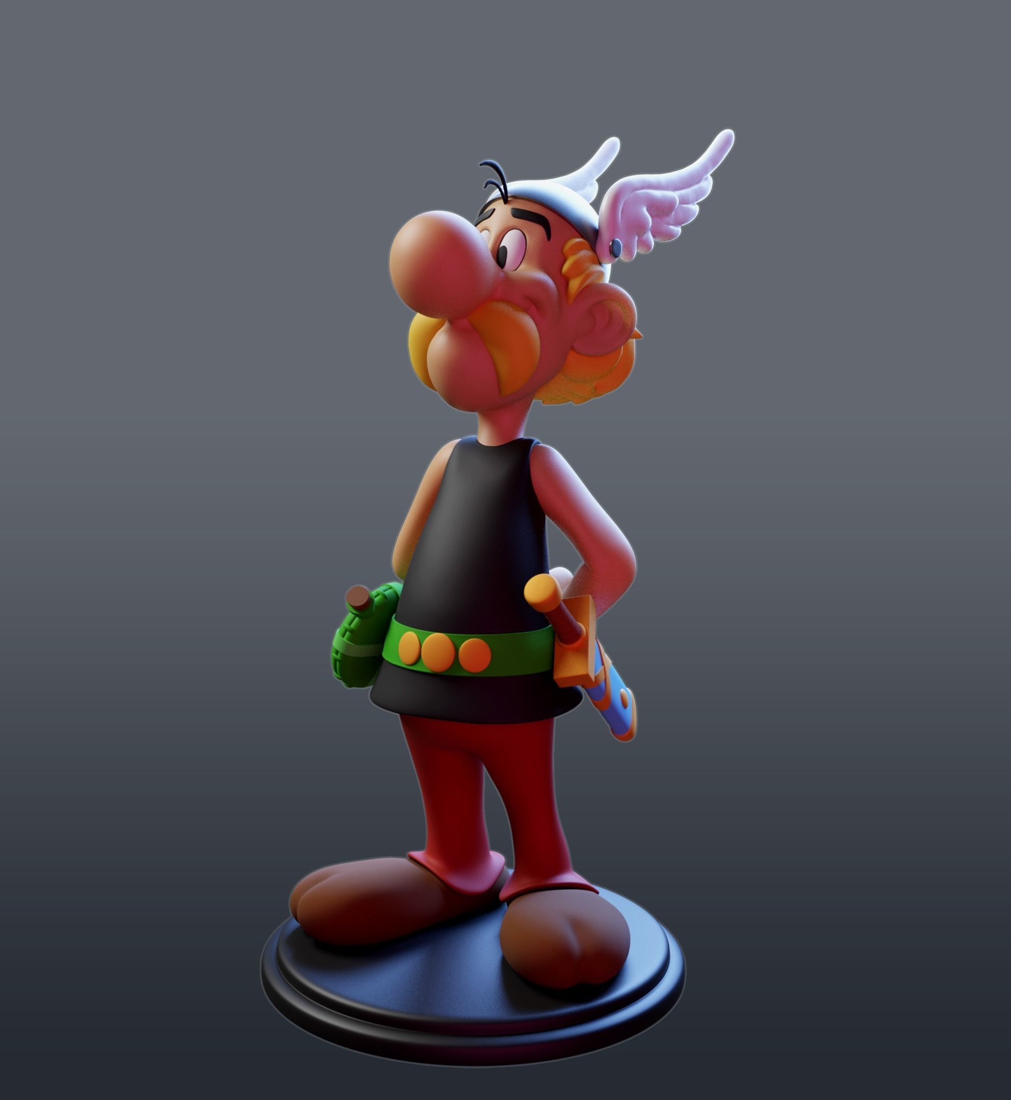 Asterix 3D print model_8