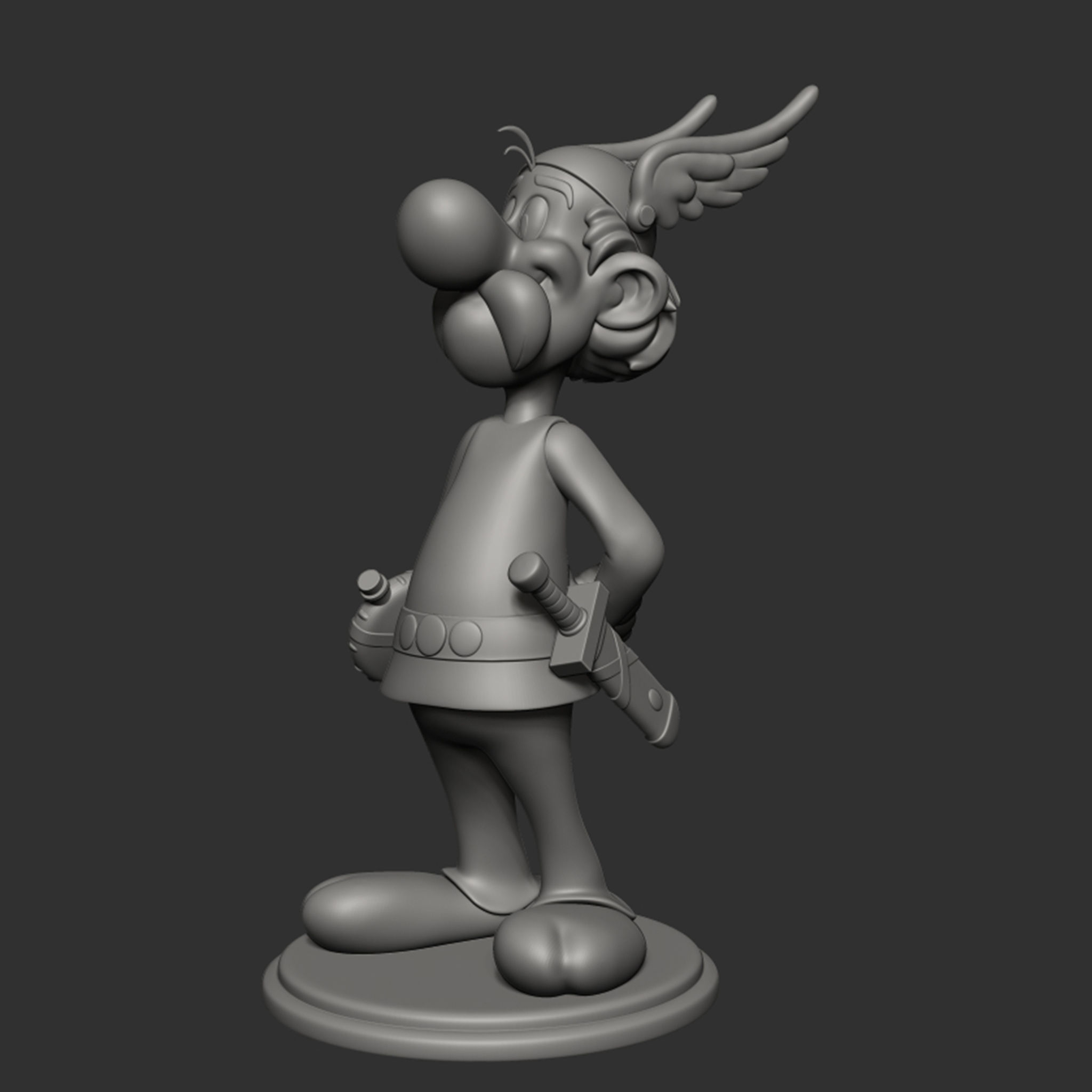 Asterix 3D print model_24