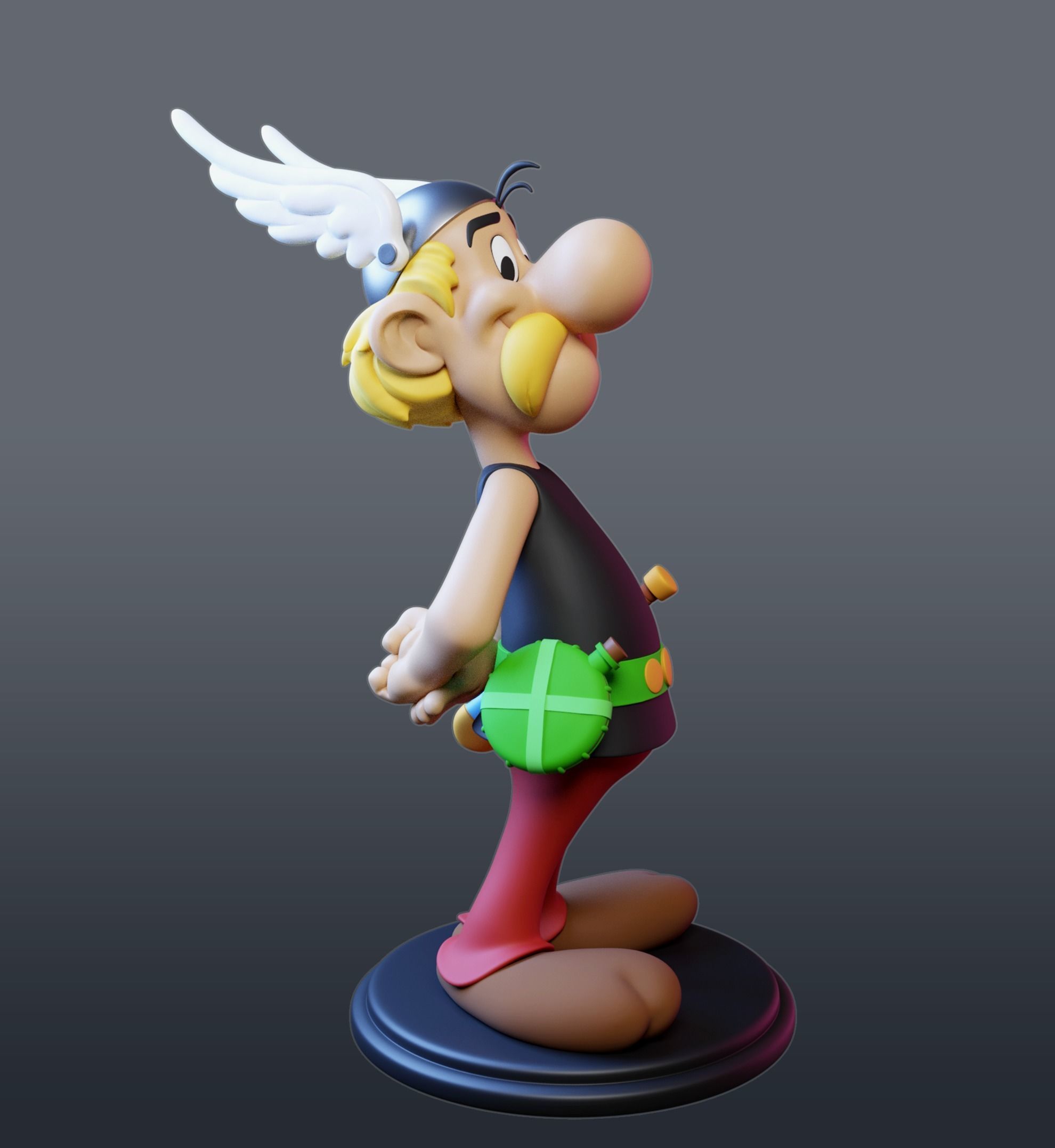 Asterix 3D print model_1