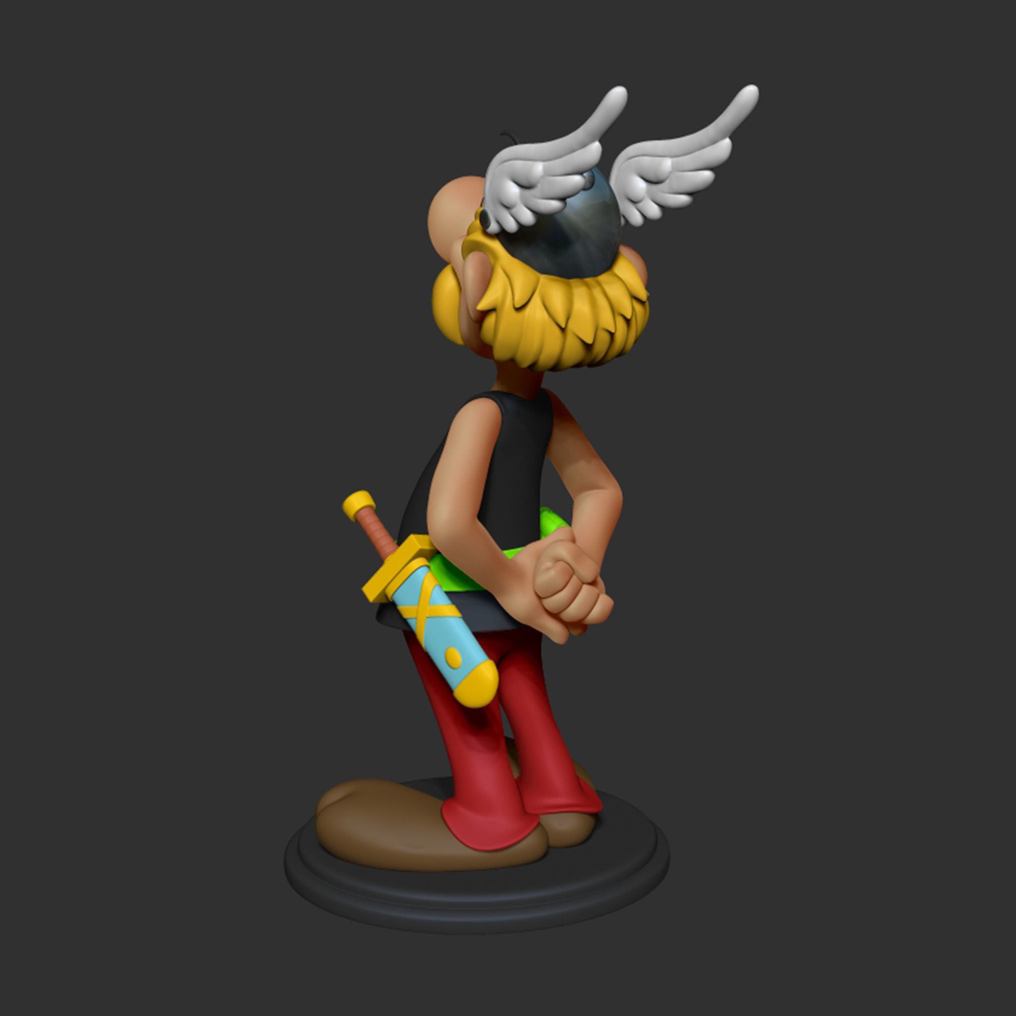 Asterix 3D print model_17