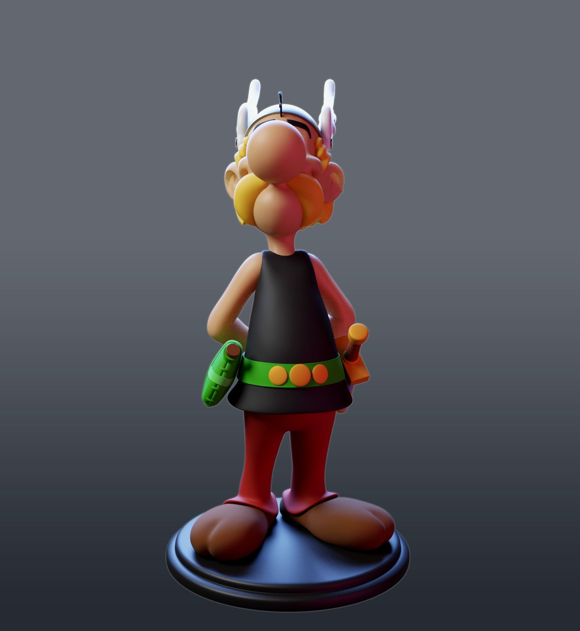 Asterix 3D print model_9