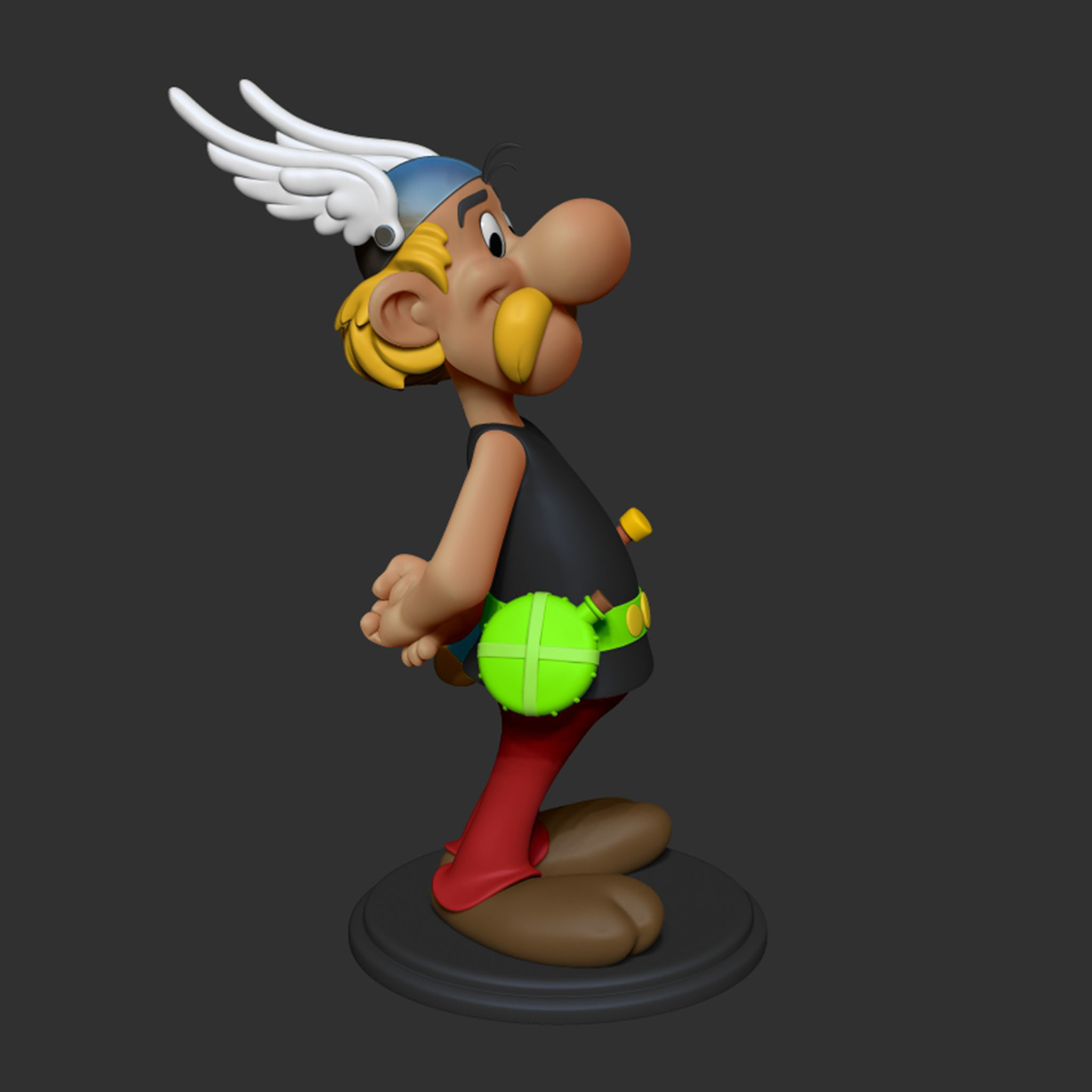 Asterix 3D print model_13