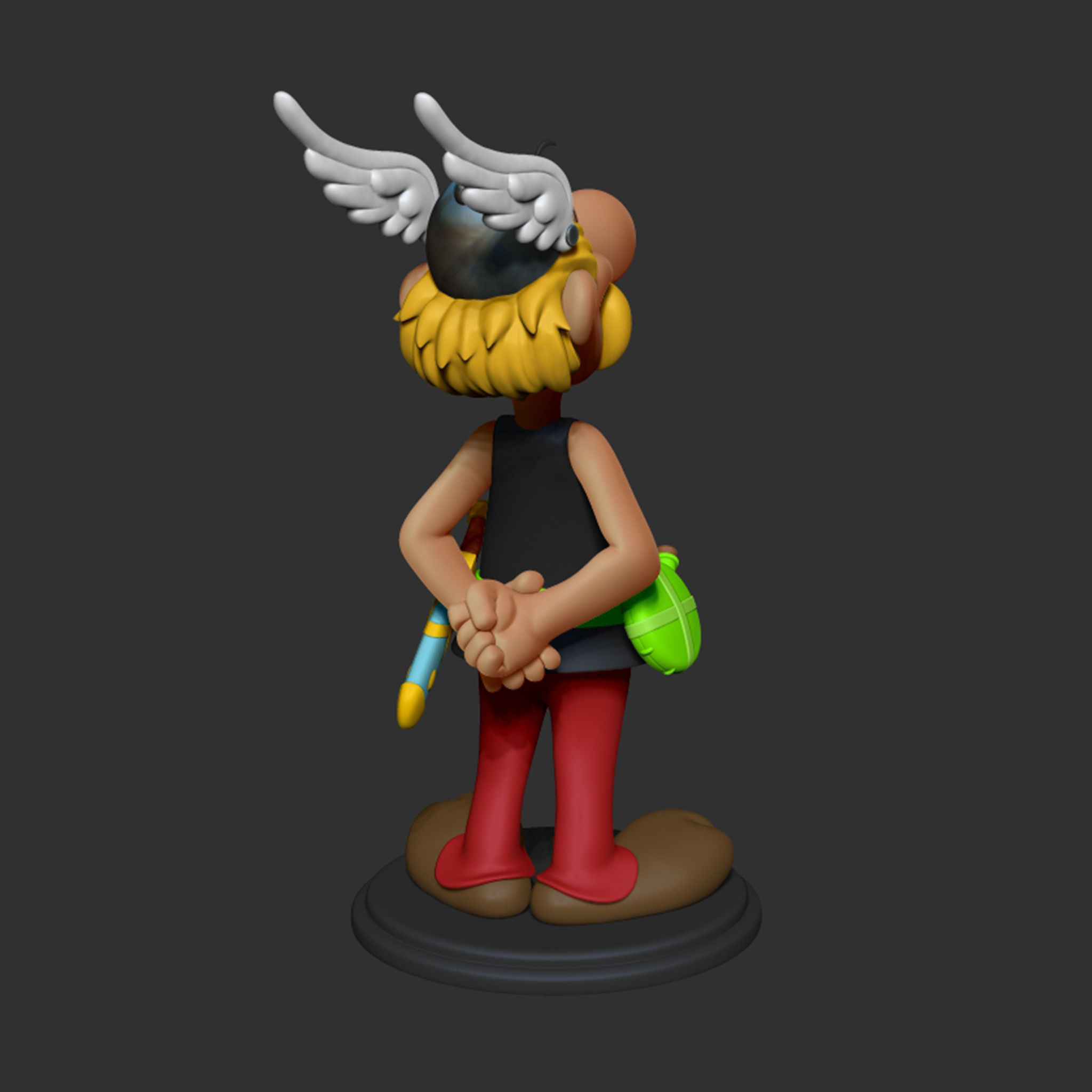 Asterix 3D print model_15