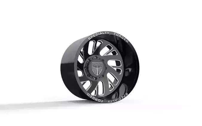 REAR SPECIALITY FORGED D022 WHEEL 3D MODEL