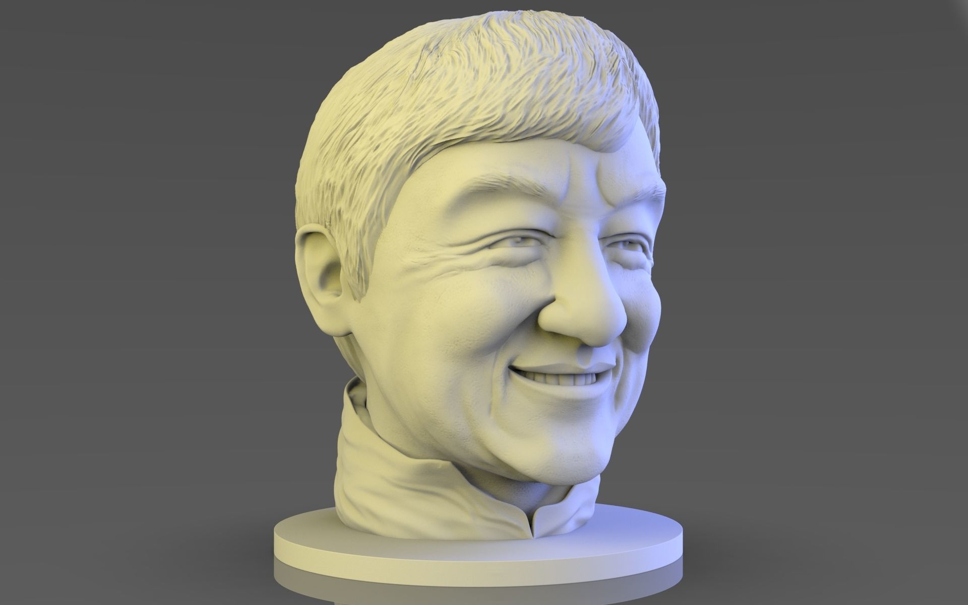 Jackie Chan 3D print model_7