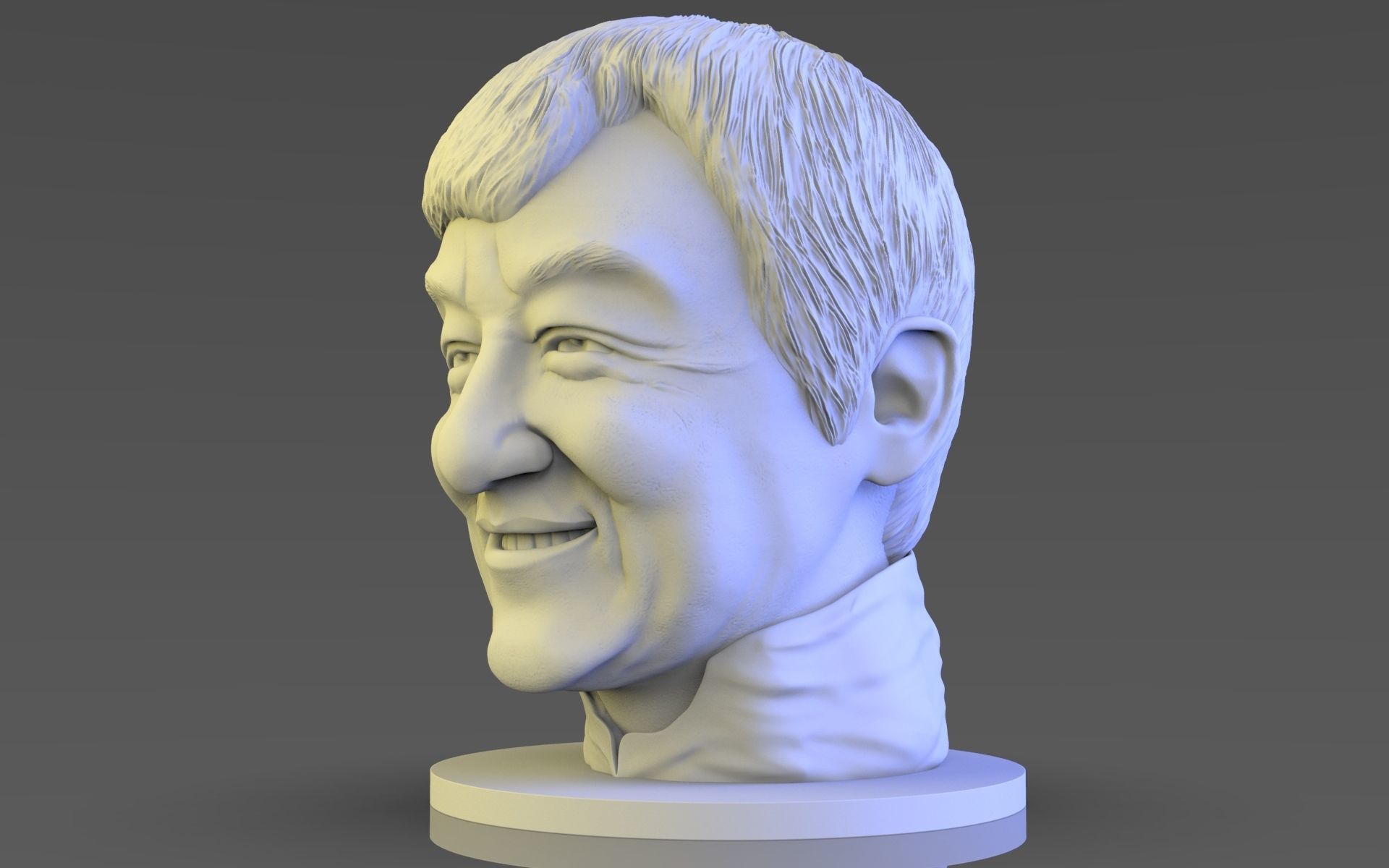 Jackie Chan 3D print model_8