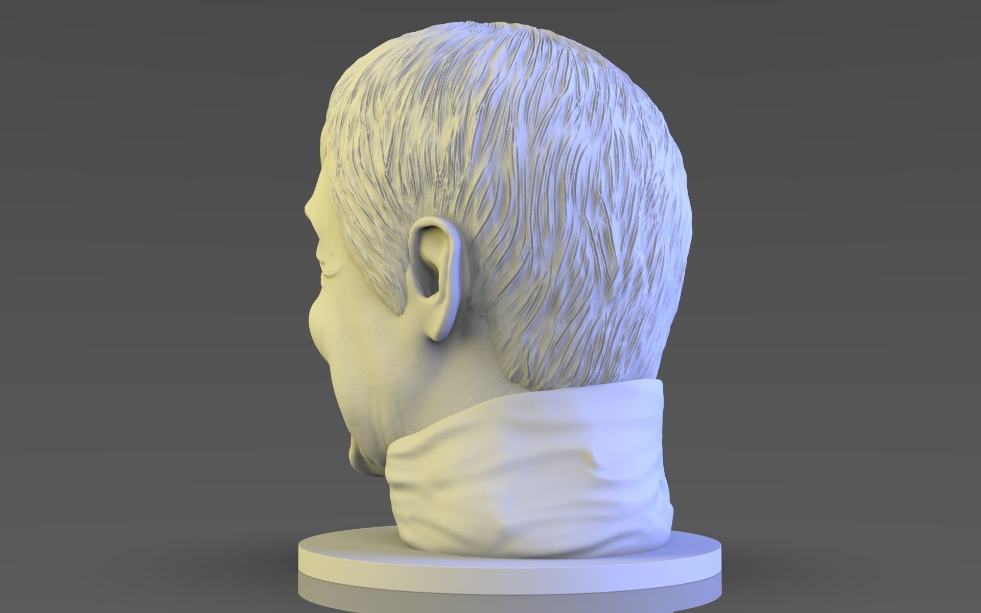 Jackie Chan 3D print model_9