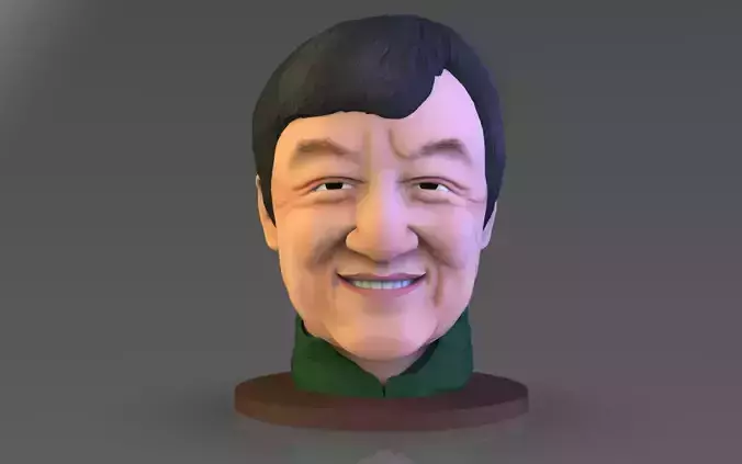 Jackie Chan 3D print model
