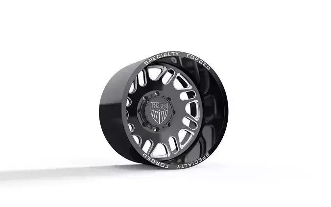 REAR SPECIALITY FORGED D027 WHEEL 3D MODEL