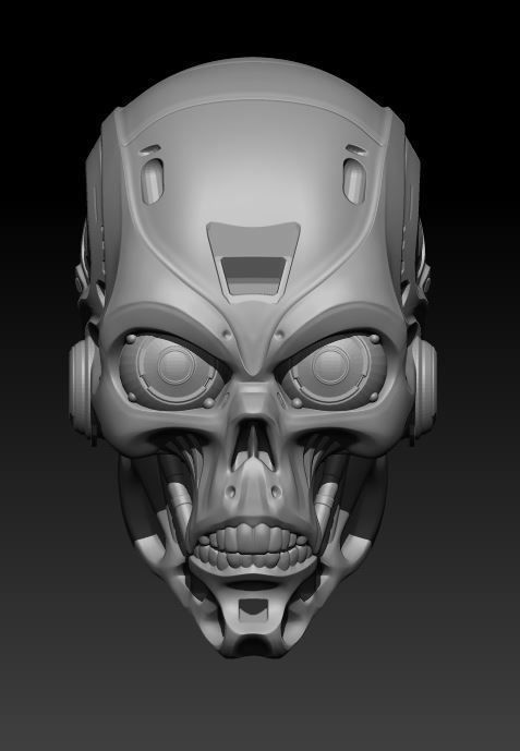 Alien Terminator 3D print model_2