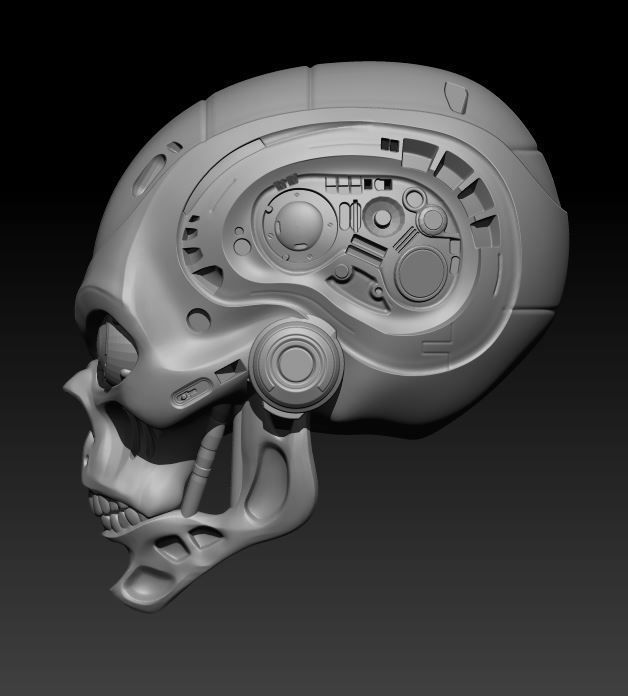 Alien Terminator 3D print model_1