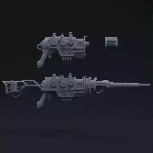 F4 Plasma Weapons One-Twelfth Scale