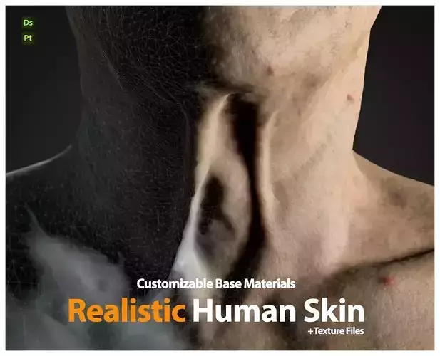 Base Material - Realistic Human Skin