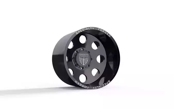 REAR SPECIALITY FORGED D700 WHEEL 3D MODEL