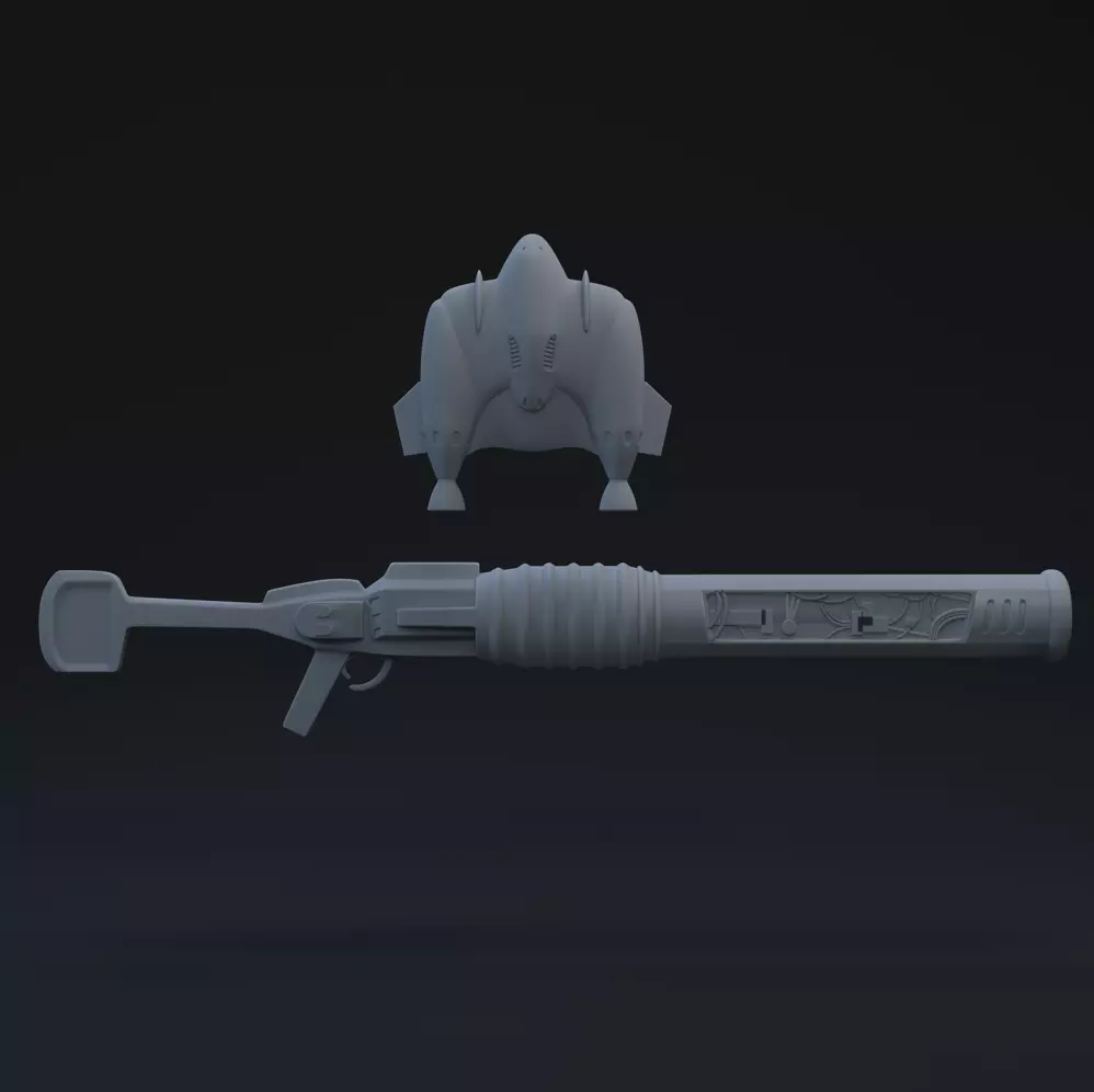 BFII Clone Jet Trooper One-Twelfth Scale Kit 3D print model