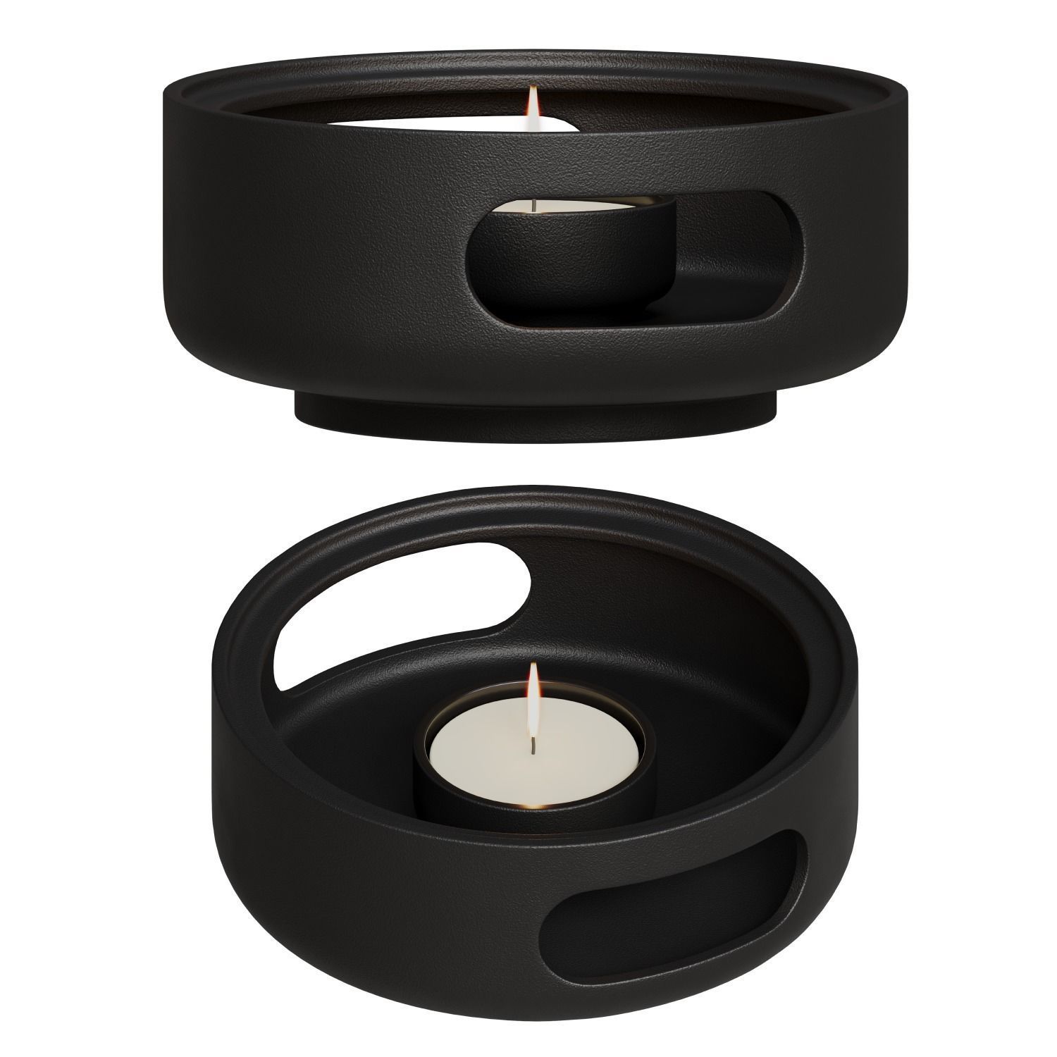 Stelton Theo Teapot with cups 3D model_3