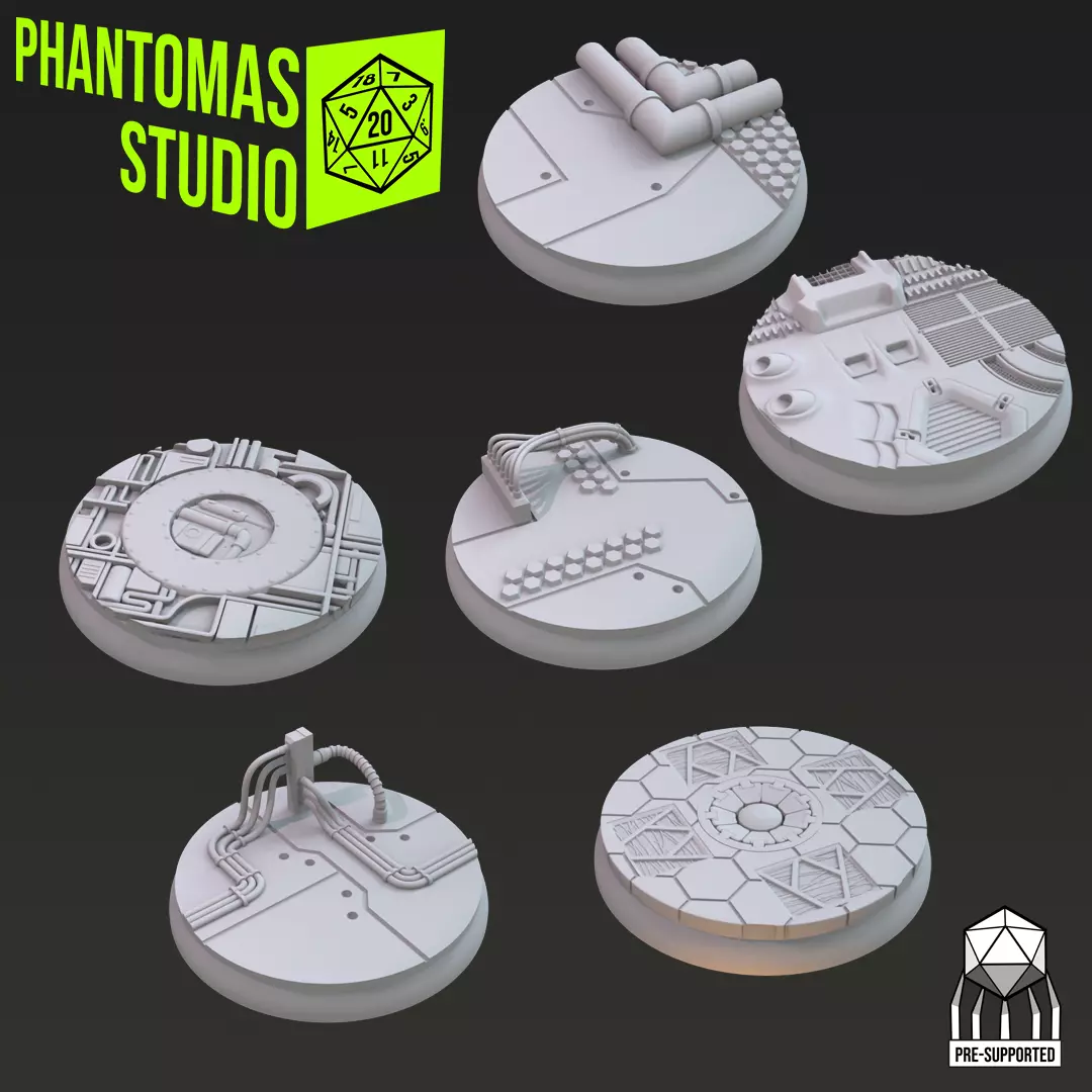 Mechanical Vol-2 Stands 3D print model_0