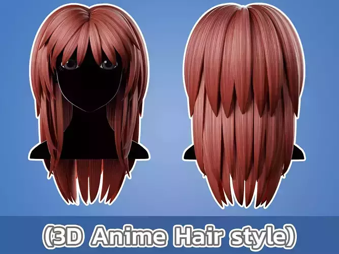 Anime hair style 25