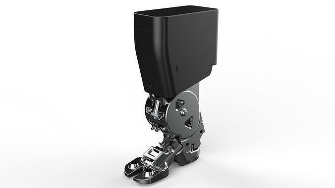 Robo leg  scifi part  3D model