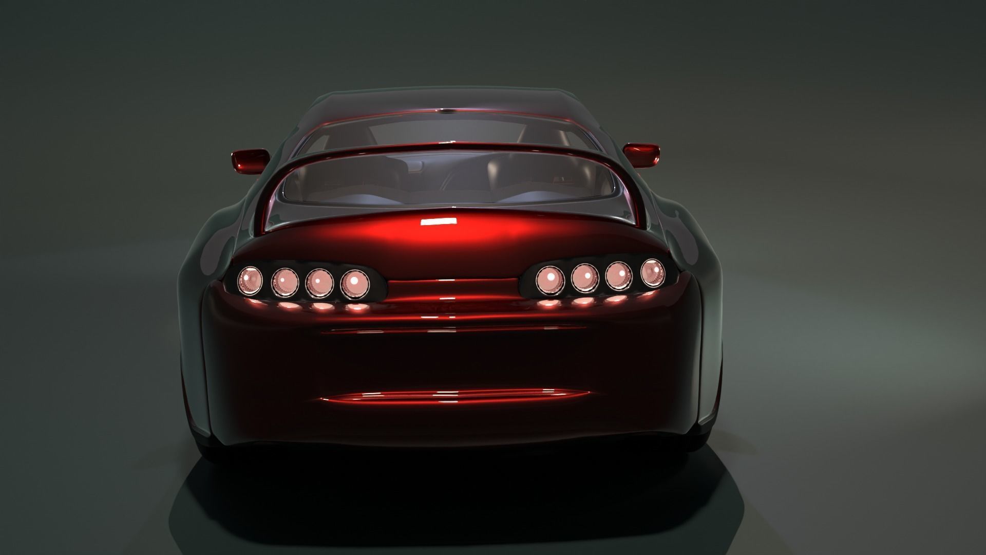 Toyota Supra mk4 3D model_5