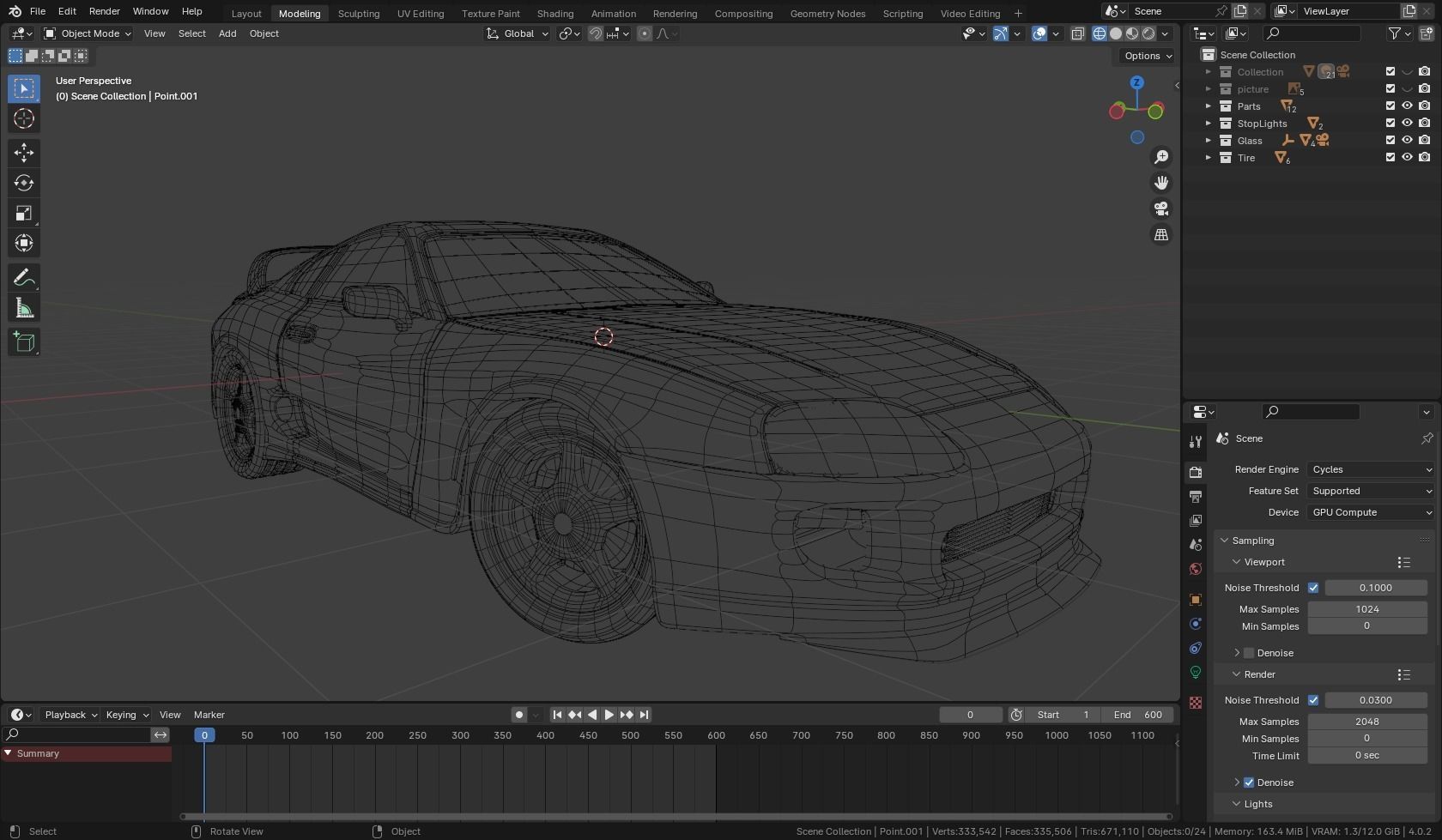 Toyota Supra mk4 3D model_8