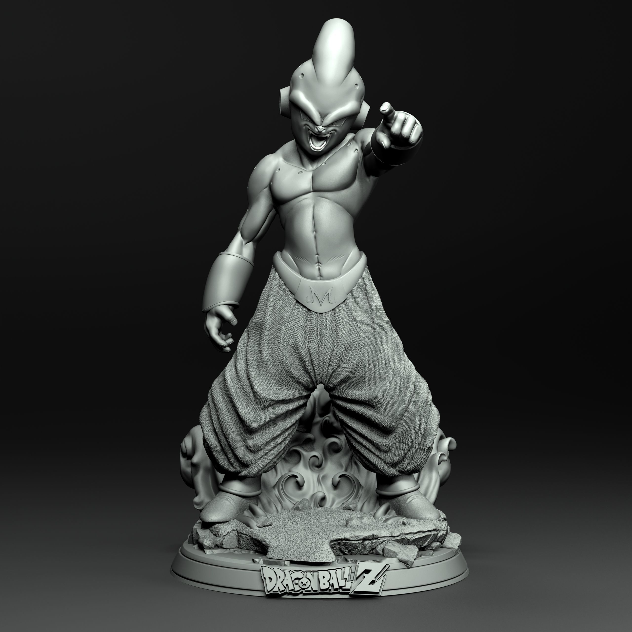 Majin boo Dragon Ball Z 3D print model_9