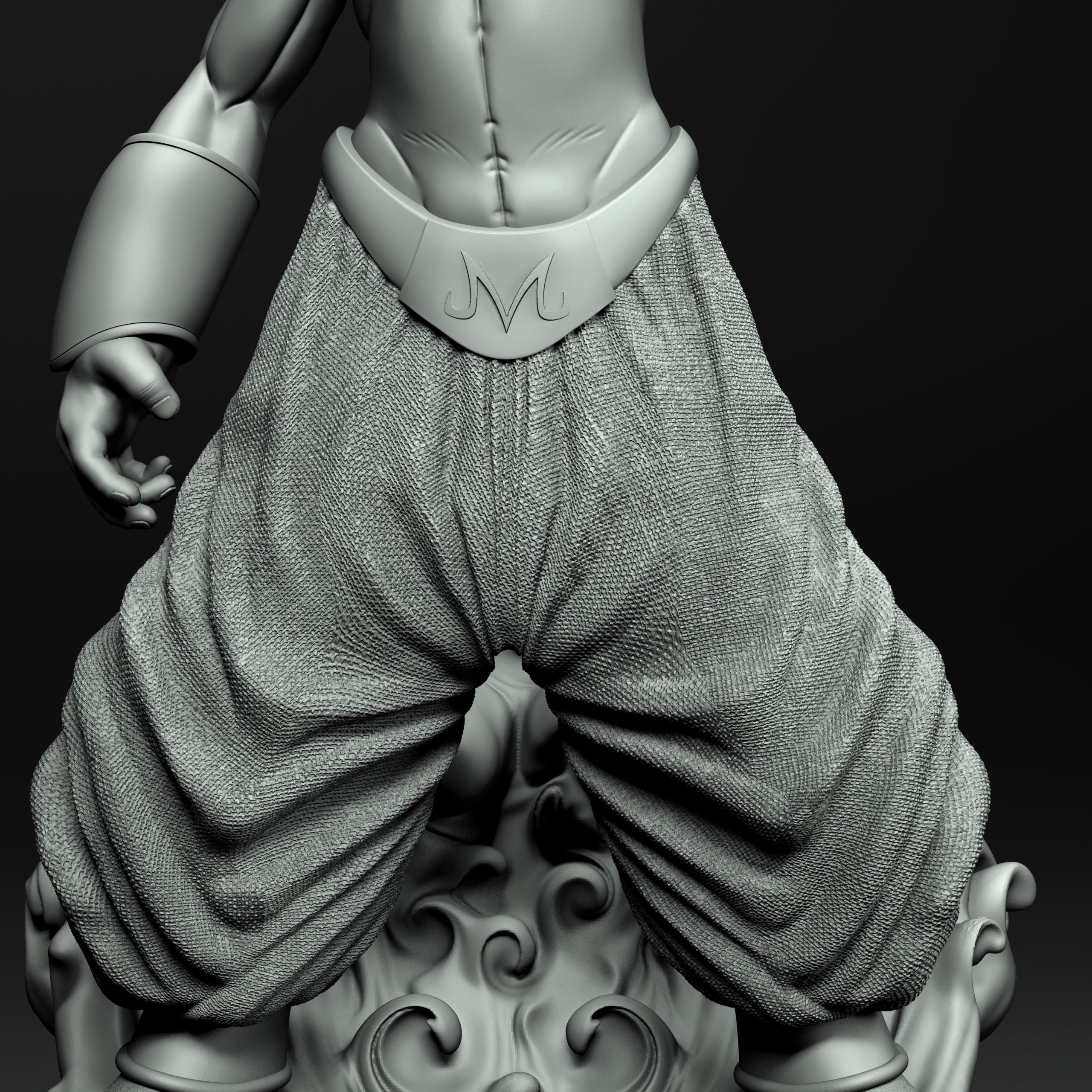 Majin boo Dragon Ball Z 3D print model_12