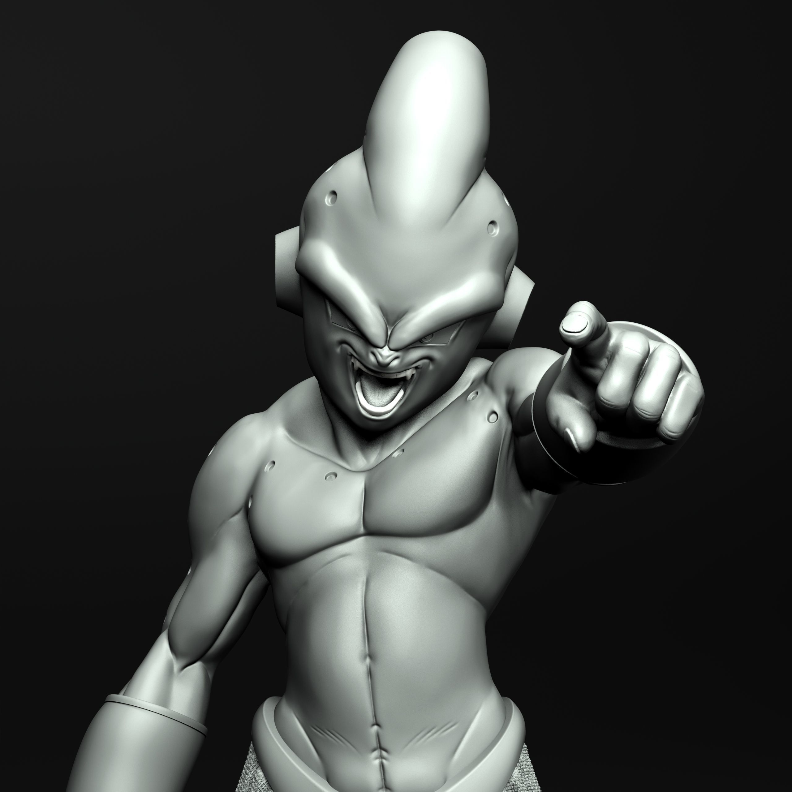 Majin boo Dragon Ball Z 3D print model_11